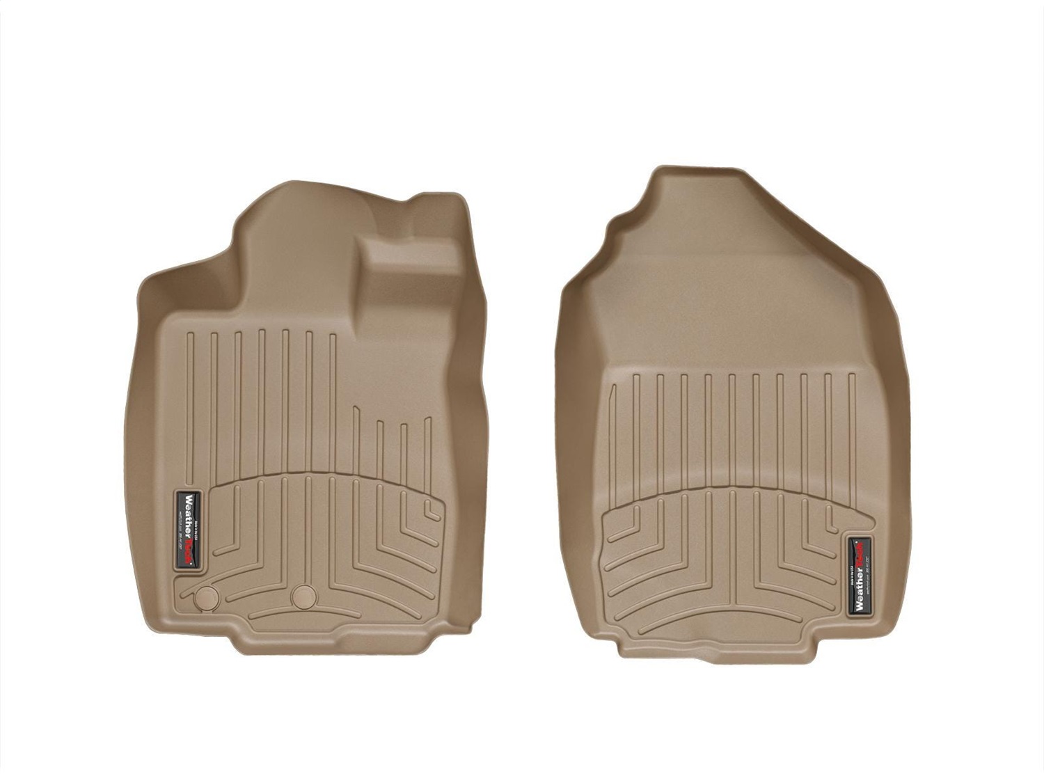 WeatherTech FloorLinerTM DigitalFit; Tan; Front 452991 thumbnail 1