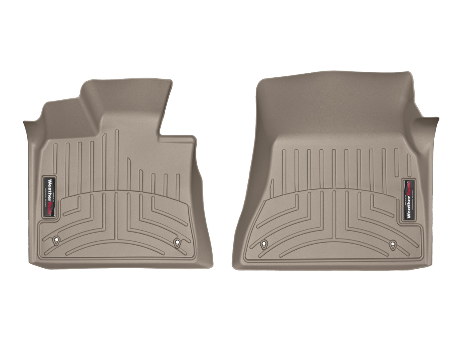 WeatherTech FloorLinerTM DigitalFit; Tan; Front 455591 thumbnail 1