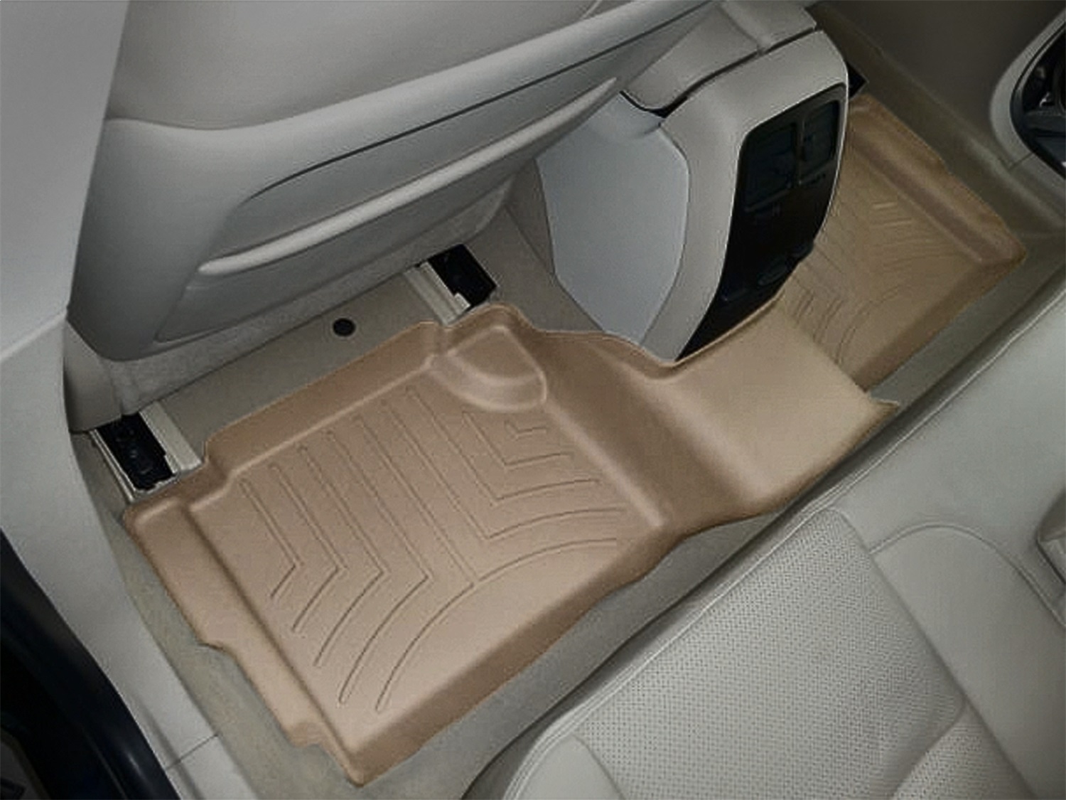 WeatherTech FloorLinerTM DigitalFit; Tan; Rear 452372 thumbnail 0