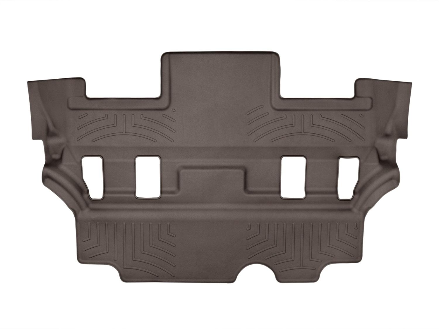 WeatherTech FloorLinerTM DigitalFit; Cocoa; Third Row 476077 thumbnail 0