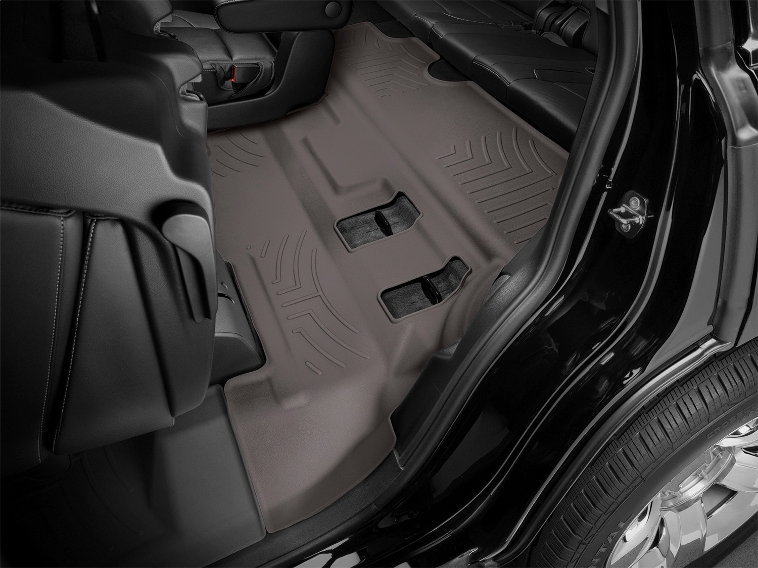 WeatherTech FloorLinerTM DigitalFit; Cocoa; Third Row 476077 thumbnail 1