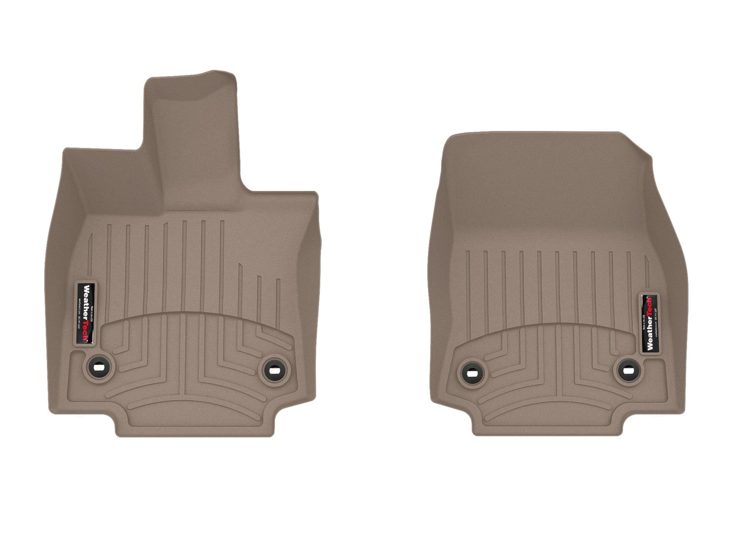 WeatherTech FloorLinerTM DigitalFit; Tan; Front 4517951 thumbnail 0