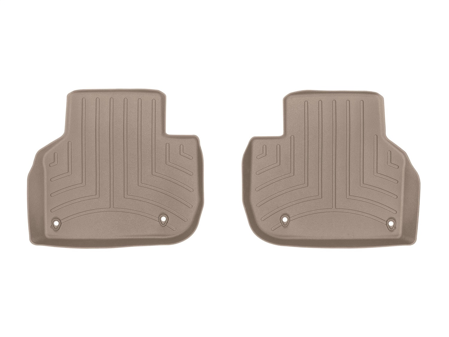 WeatherTech FloorLinerTM DigitalFit; Tan; Rear 4510032 thumbnail 0