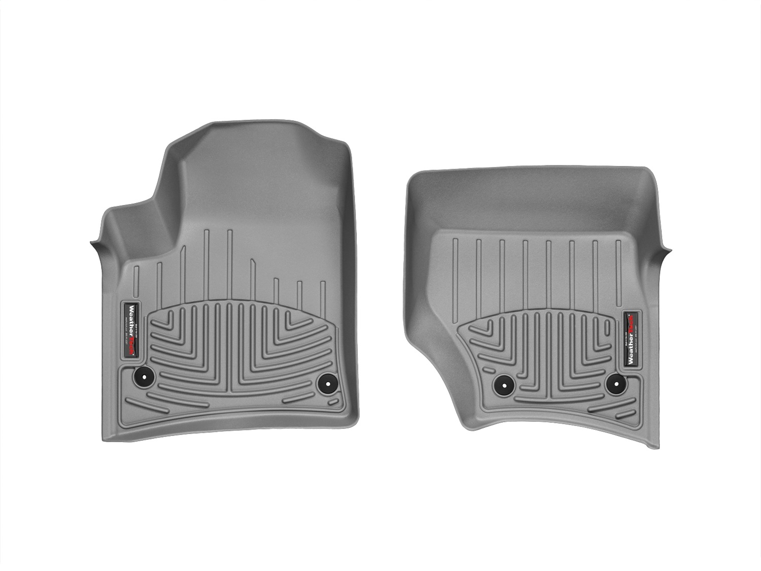 WeatherTech FloorLinerTM DigitalFit; Gray; Front 462451 thumbnail 0