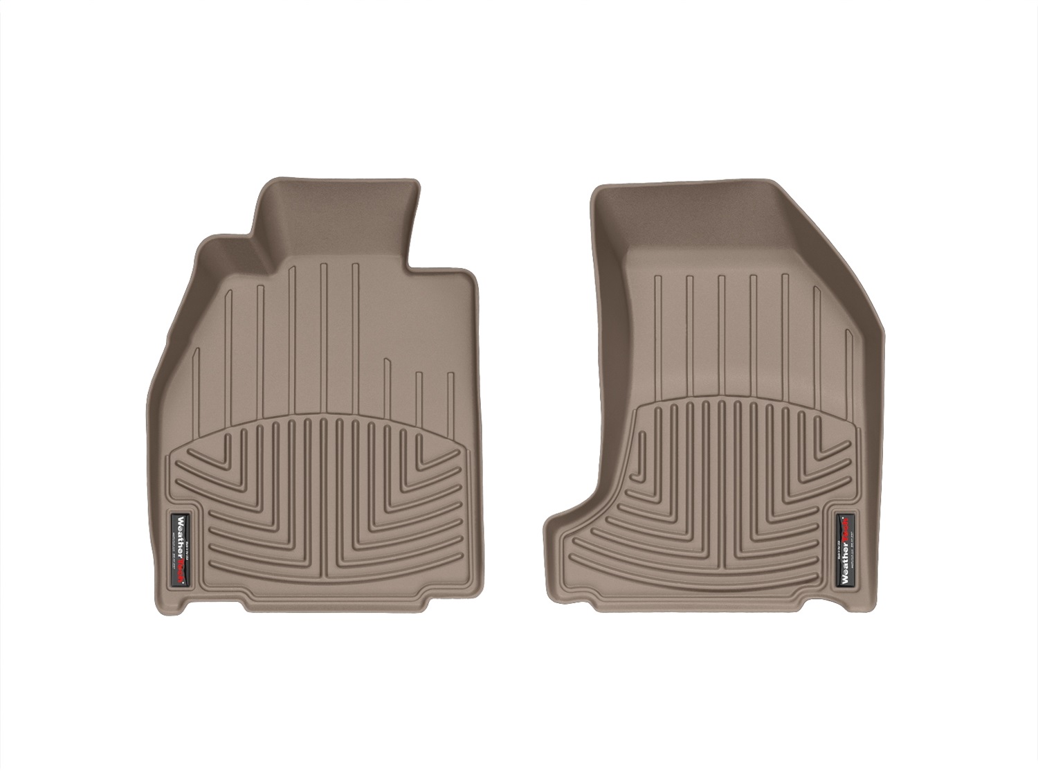 WeatherTech FloorLinerTM DigitalFit; Tan; Front 452391 thumbnail 0