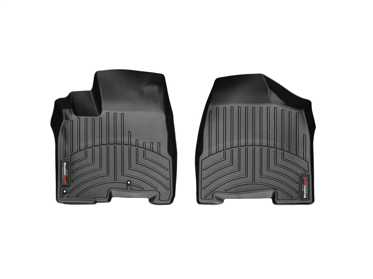 WeatherTech FloorLinerTM DigitalFit; Black; Front 443151 thumbnail 0