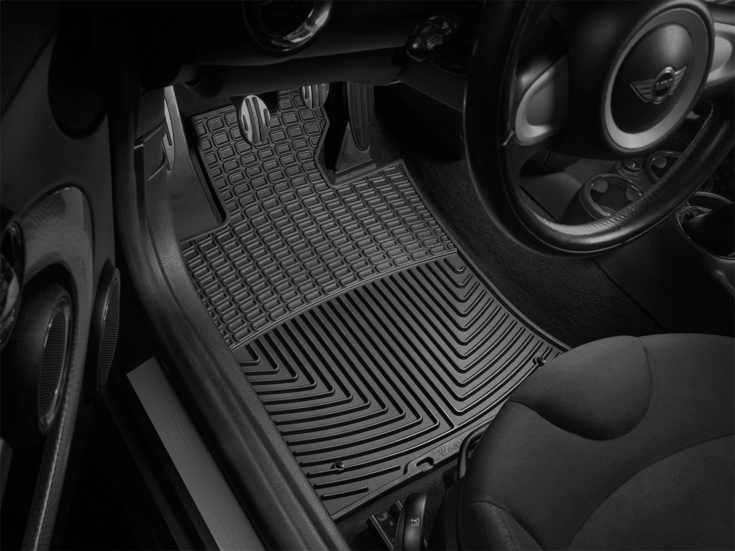 WeatherTech All Weather Floor Mats; Black; Front W183 thumbnail 1