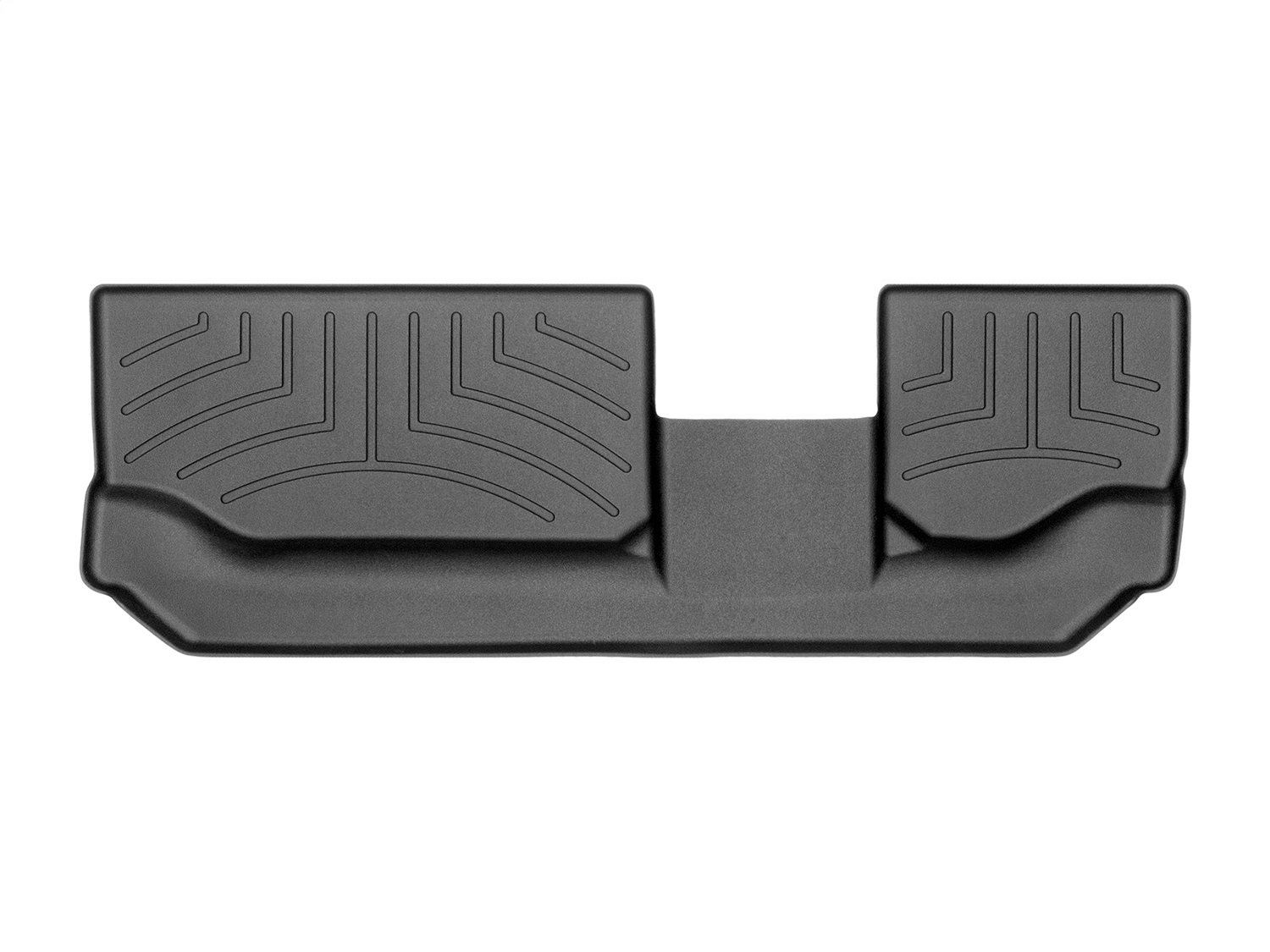 WeatherTech FloorLinerTM DigitalFit; Black; Third Row 449894 thumbnail 0