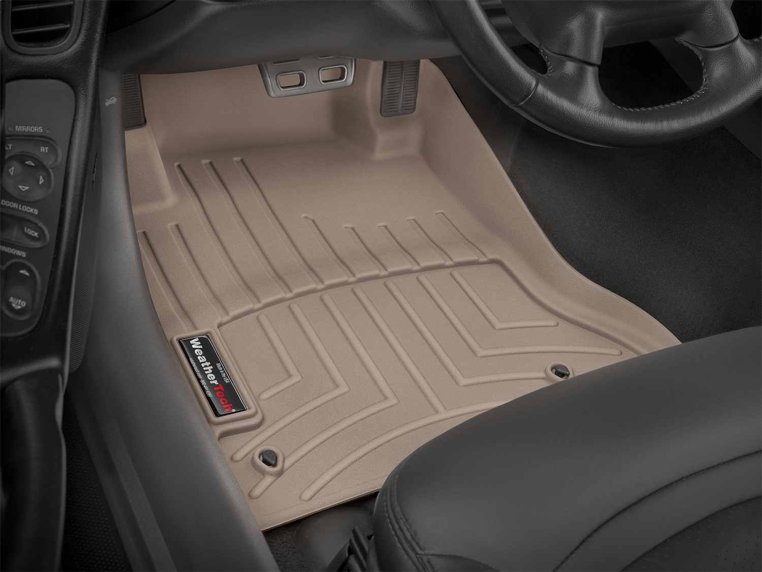 WeatherTech FloorLinerTM DigitalFit; Tan; Front 459361 thumbnail 1
