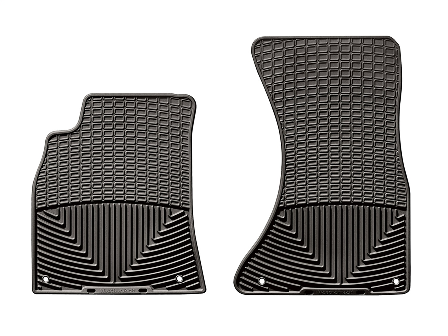 WeatherTech All Weather Floor Mats; Cocoa; Front W111CO thumbnail 0
