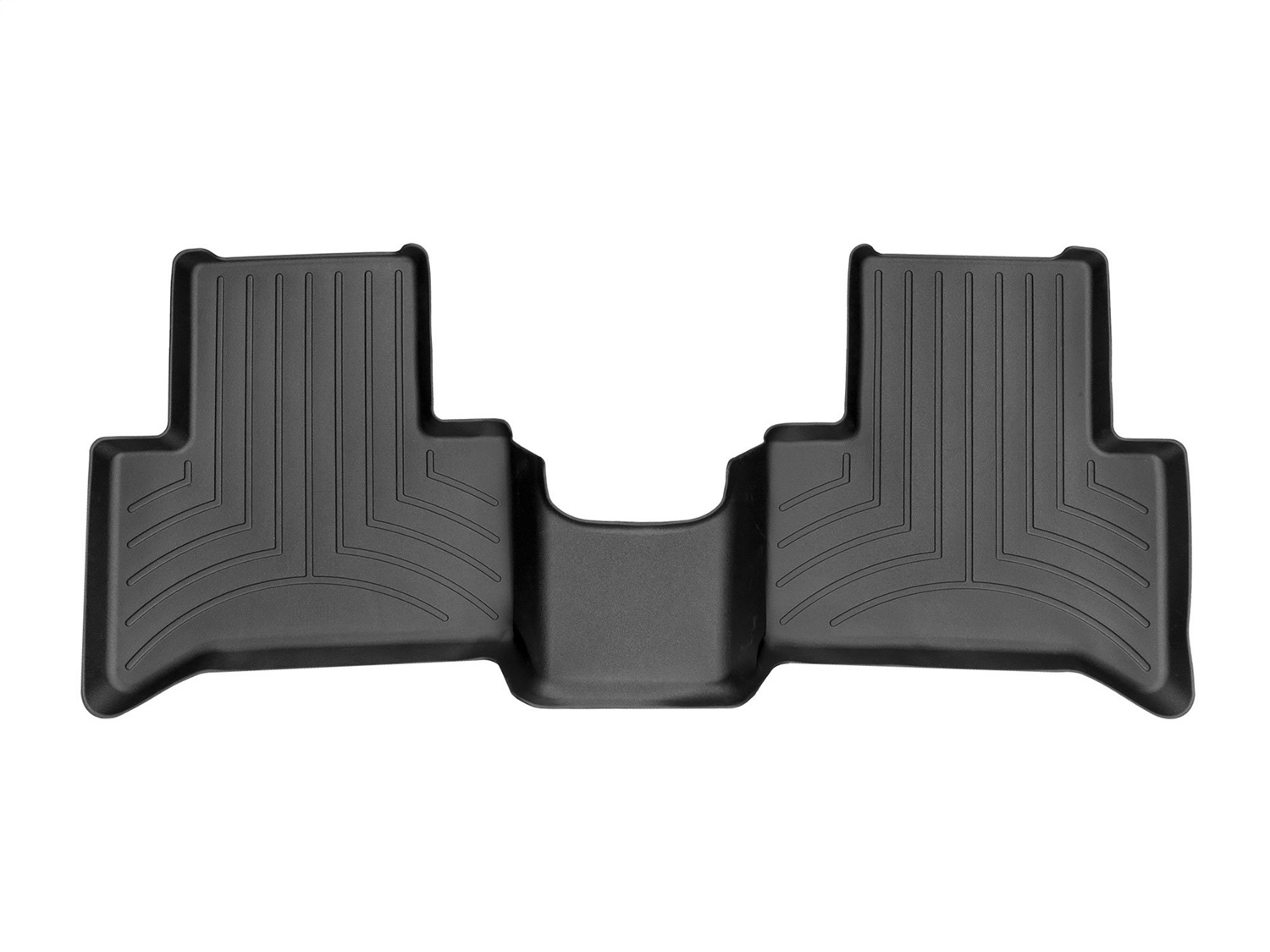 WeatherTech FloorLinerTM DigitalFit; Black; Rear 4412362 thumbnail 0