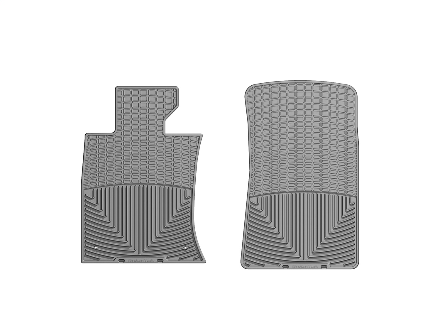 WeatherTech All Weather Floor Mats; Gray; Front W183GR thumbnail 0