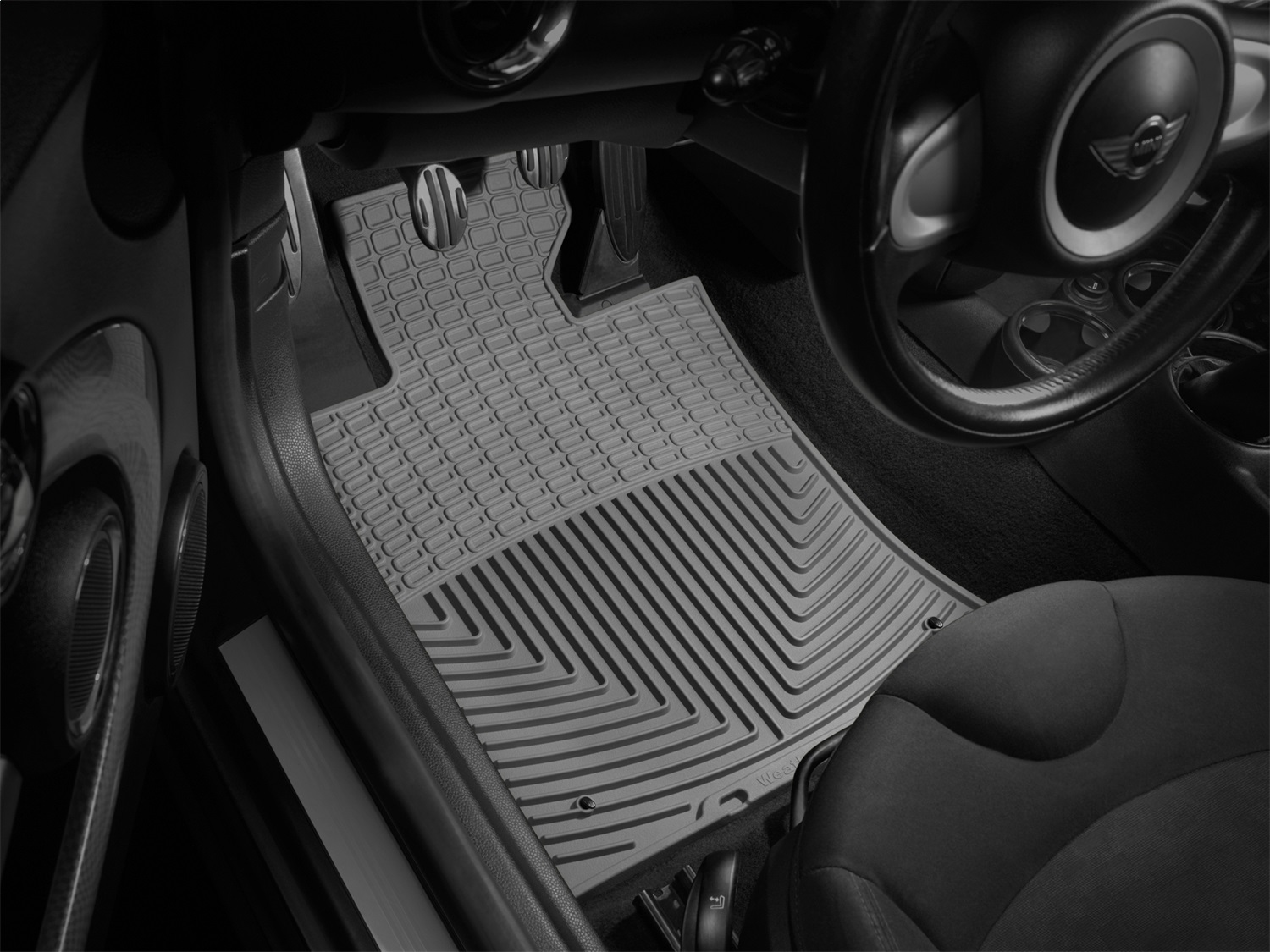 WeatherTech All Weather Floor Mats; Gray; Front W183GR thumbnail 1