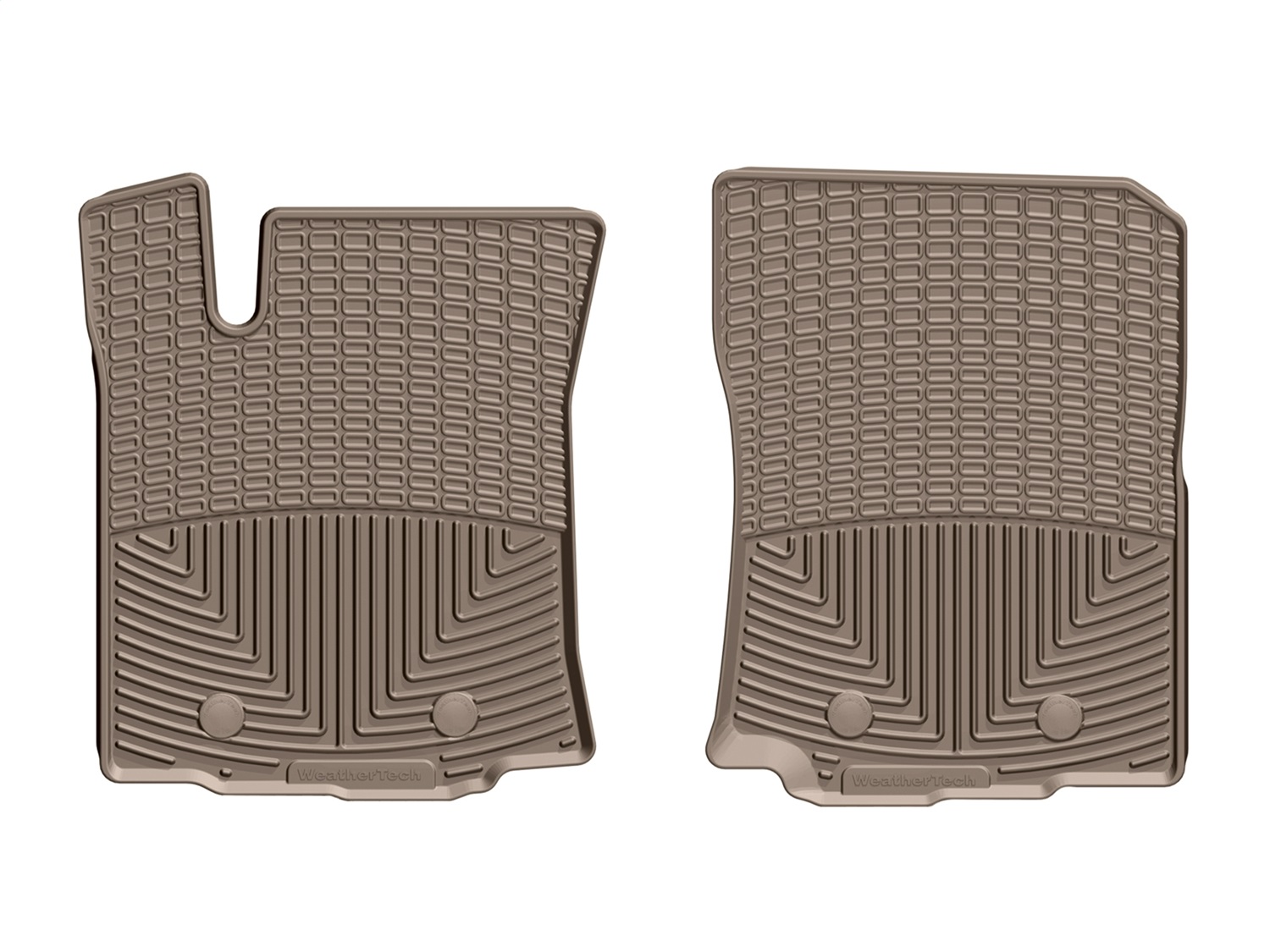 WeatherTech All Weather Floor Mats; Tan; Front W378TN thumbnail 1