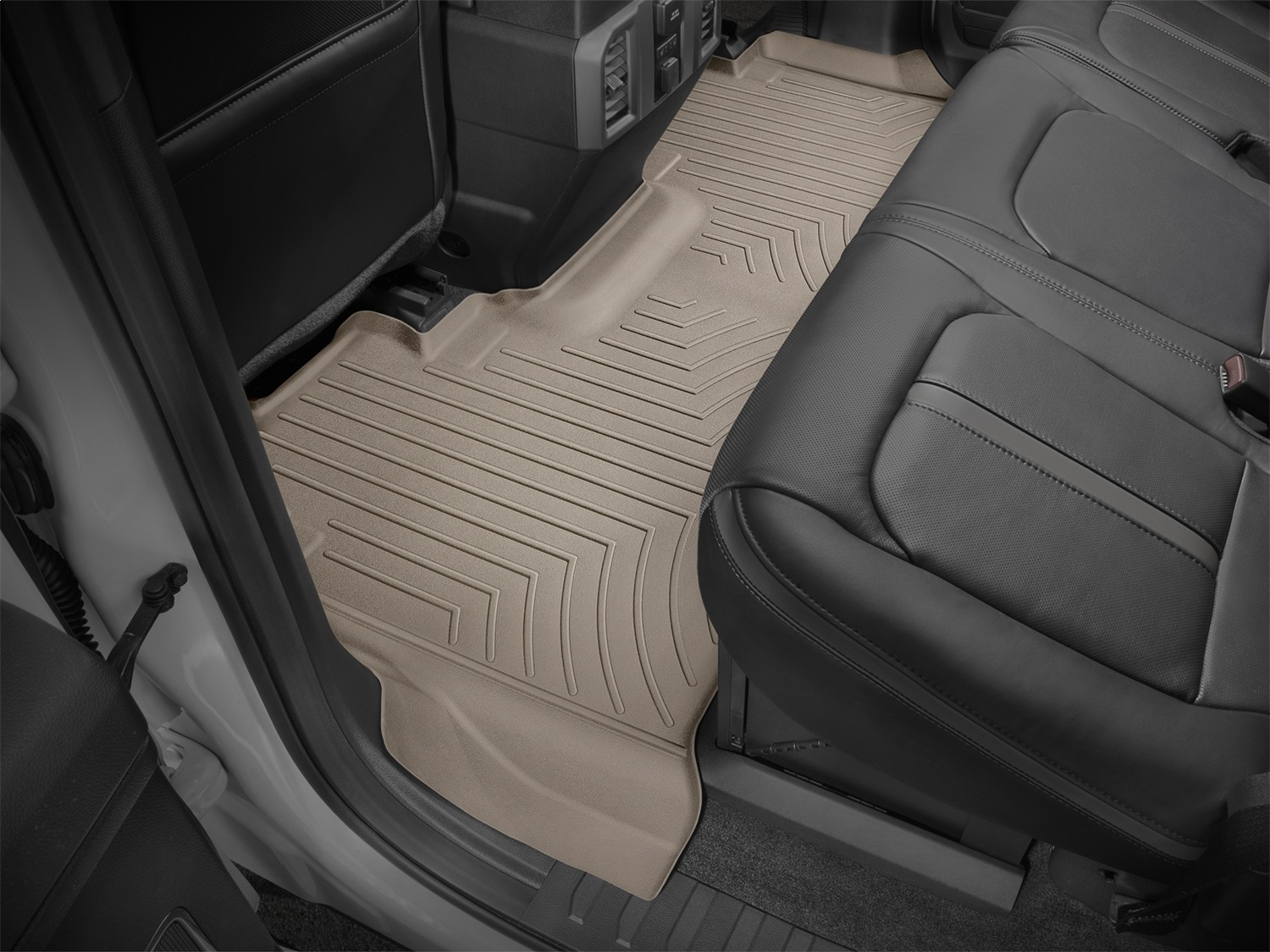 WeatherTech FloorLinerTM DigitalFit; Tan; Rear 4510122 thumbnail 1