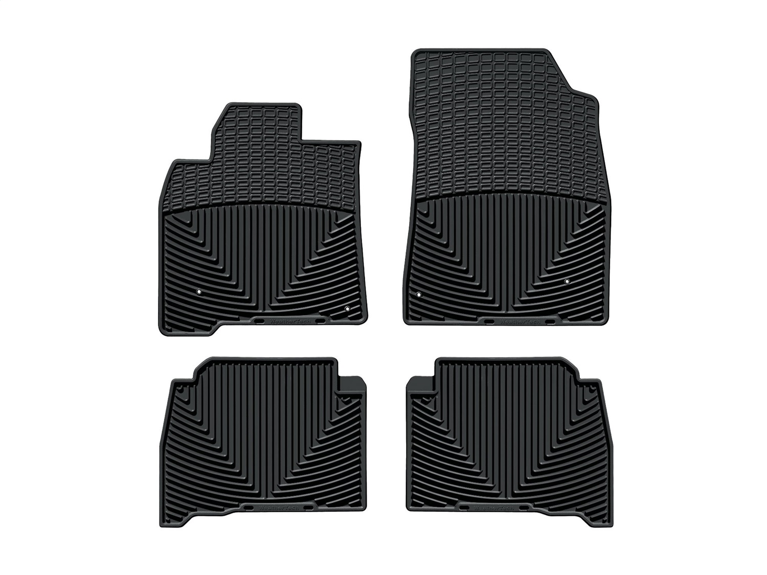 WeatherTech All Weather Floor Mats; Black; Front and Rear WTCB126127 thumbnail 0