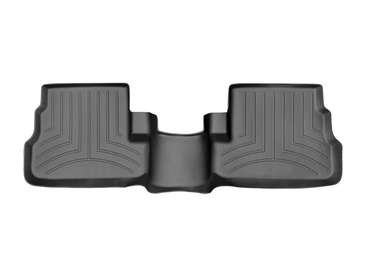 WeatherTech FloorLinerTM DigitalFit; Black; Rear 444593 thumbnail 0