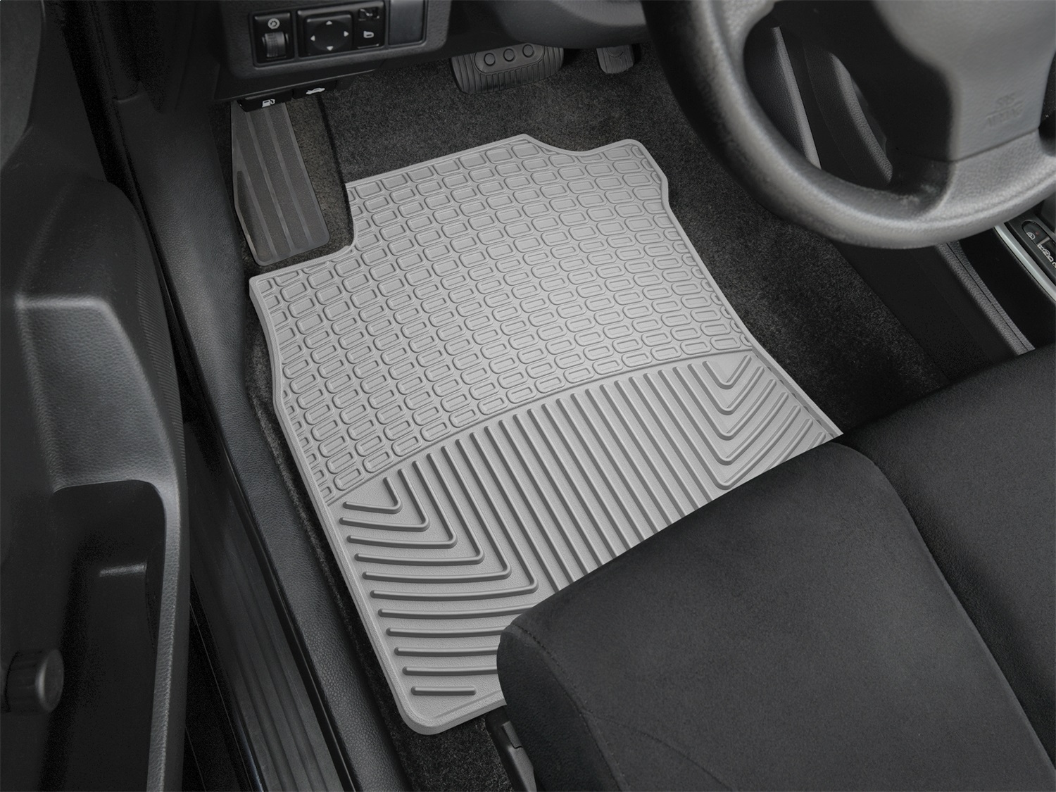 WeatherTech All Weather Floor Mats; Gray; Front W214GR thumbnail 1