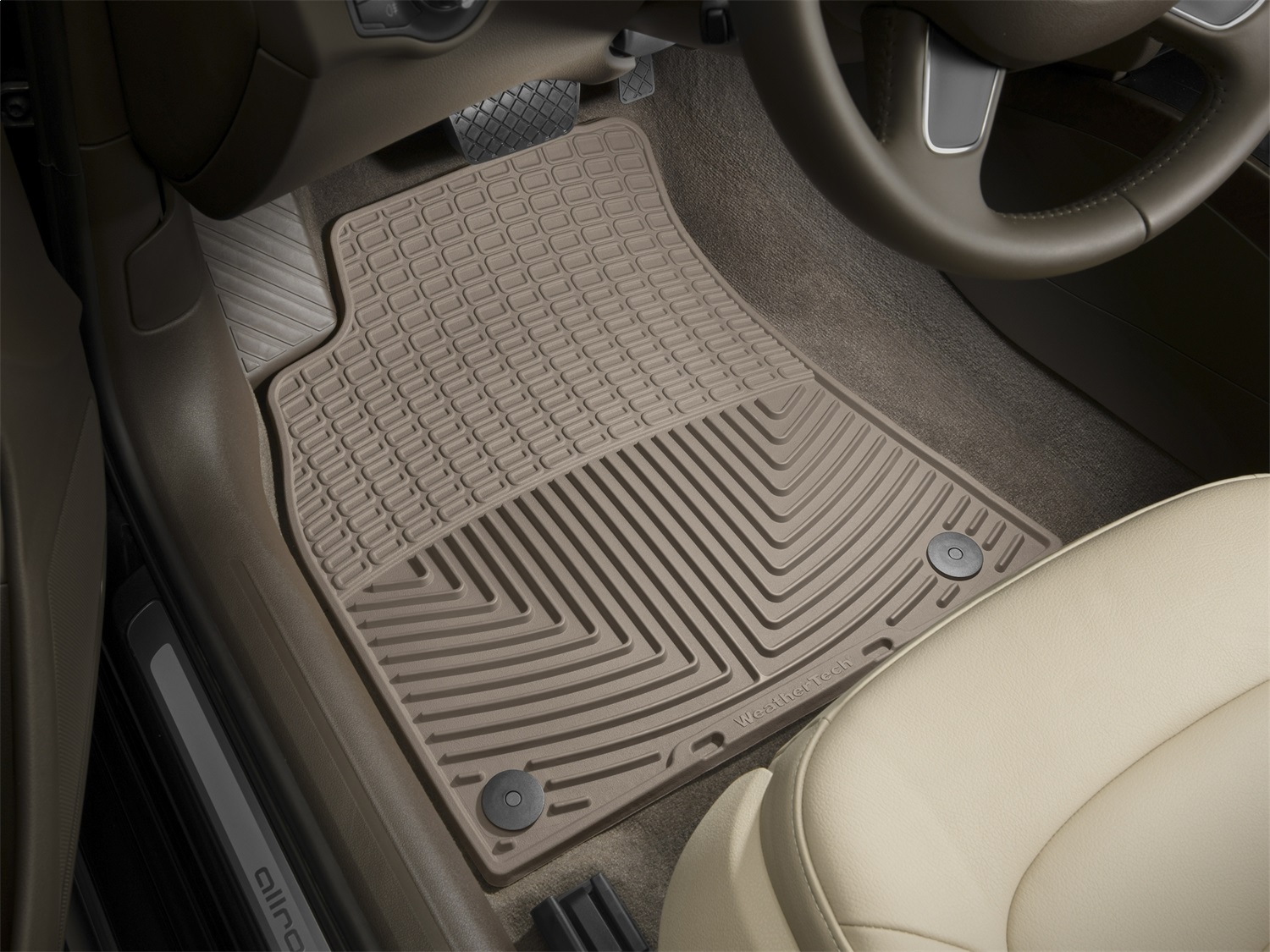 WeatherTech All Weather Floor Mats; Tan; Front W111TN thumbnail 0