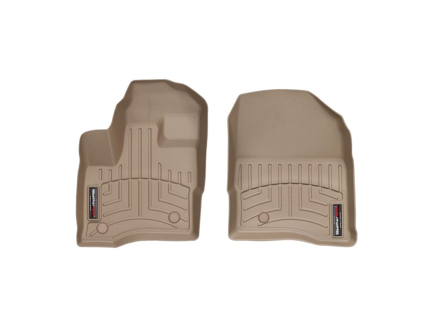 WeatherTech FloorLinerTM DigitalFit; Tan; Front 453021 thumbnail 0