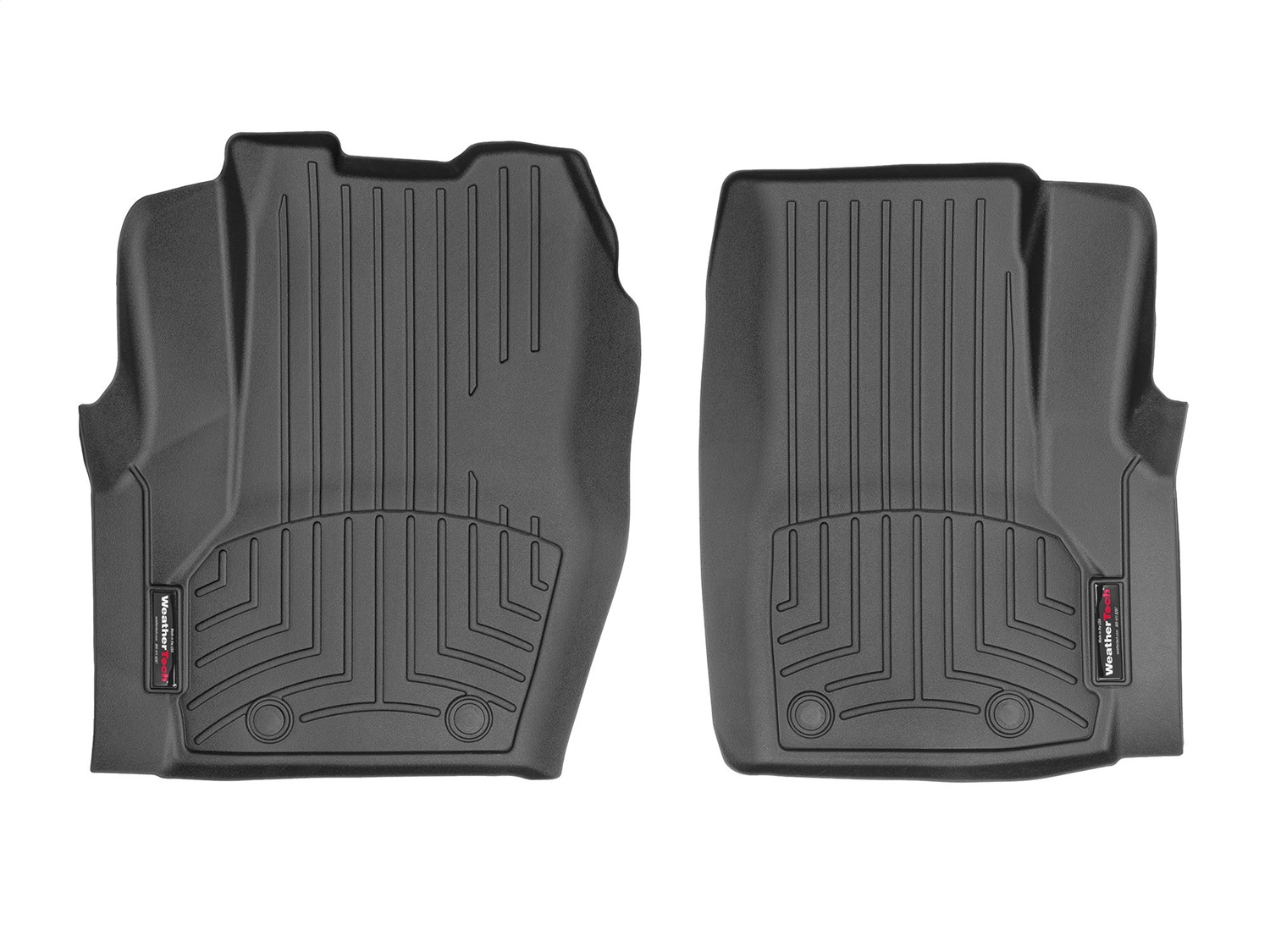 WeatherTech FloorLinerTM DigitalFit; Black; Front 4415651 thumbnail 0