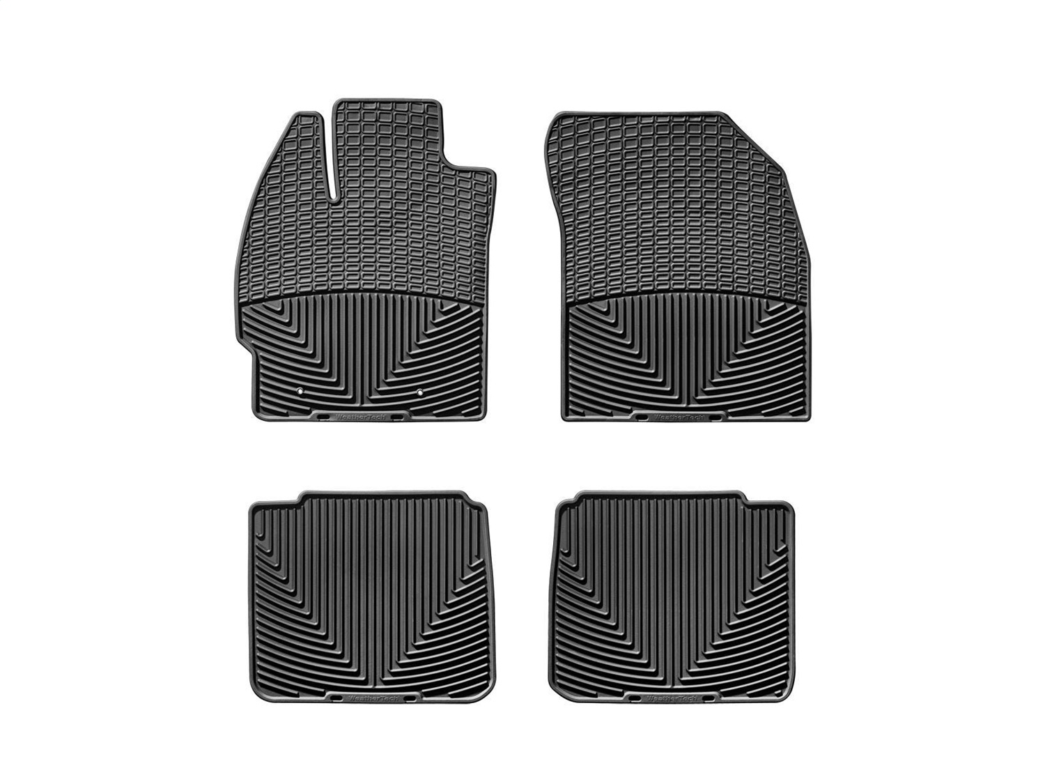 WeatherTech All Weather Floor Mats; Black; Front and Rear WTCB151085 thumbnail 0