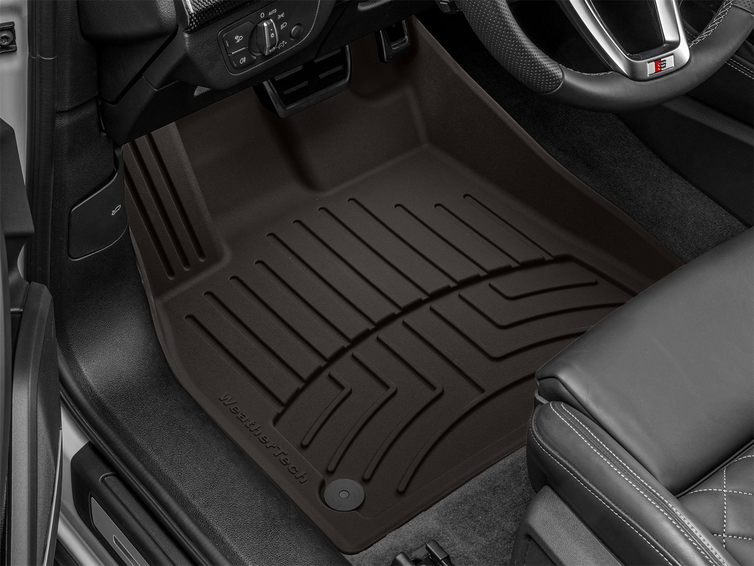 WeatherTech FloorLinerTM HP; Cocoa; Front 4711461IM thumbnail 1