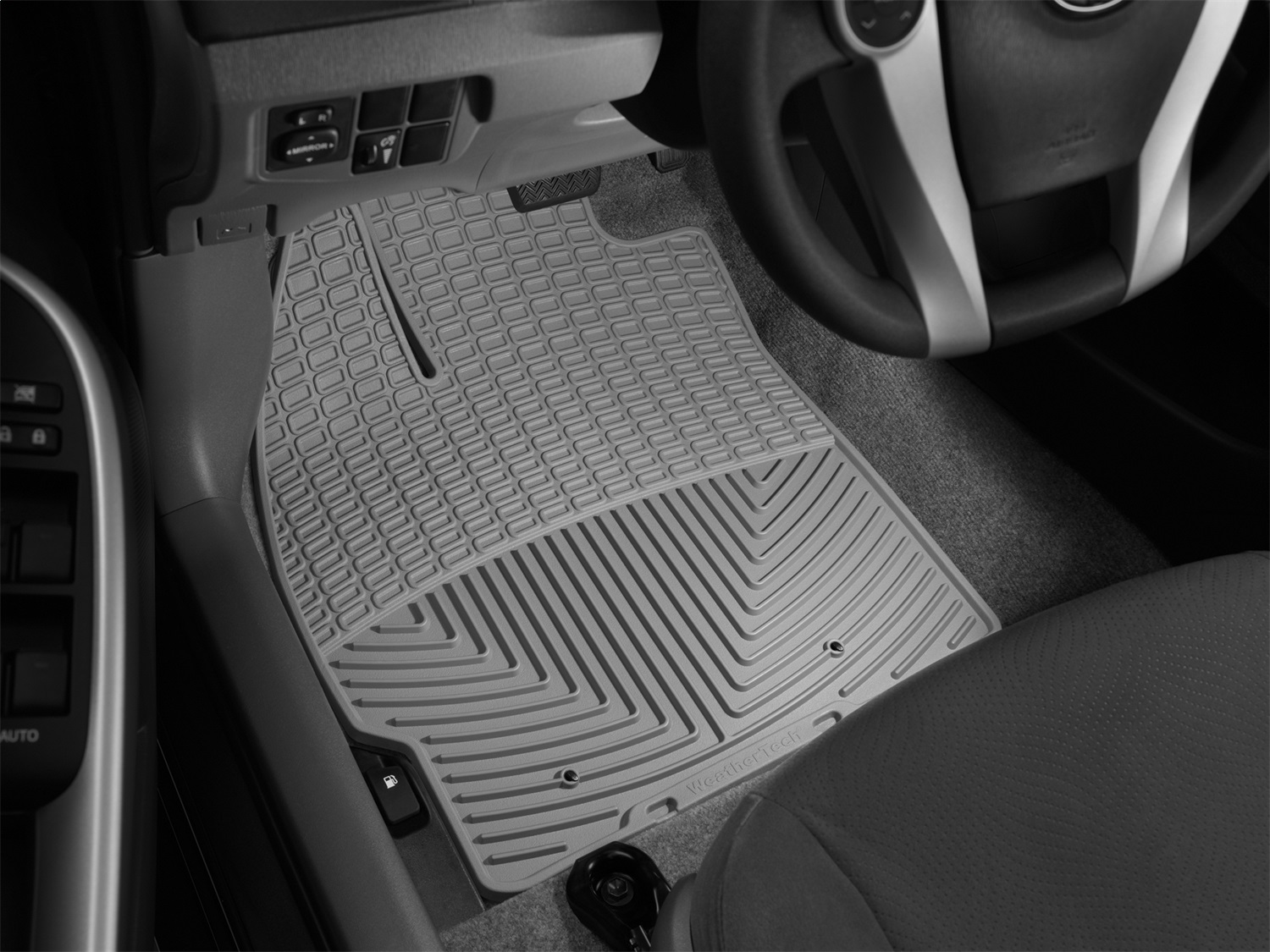 WeatherTech All Weather Floor Mats; Gray; Front W151GR thumbnail 0