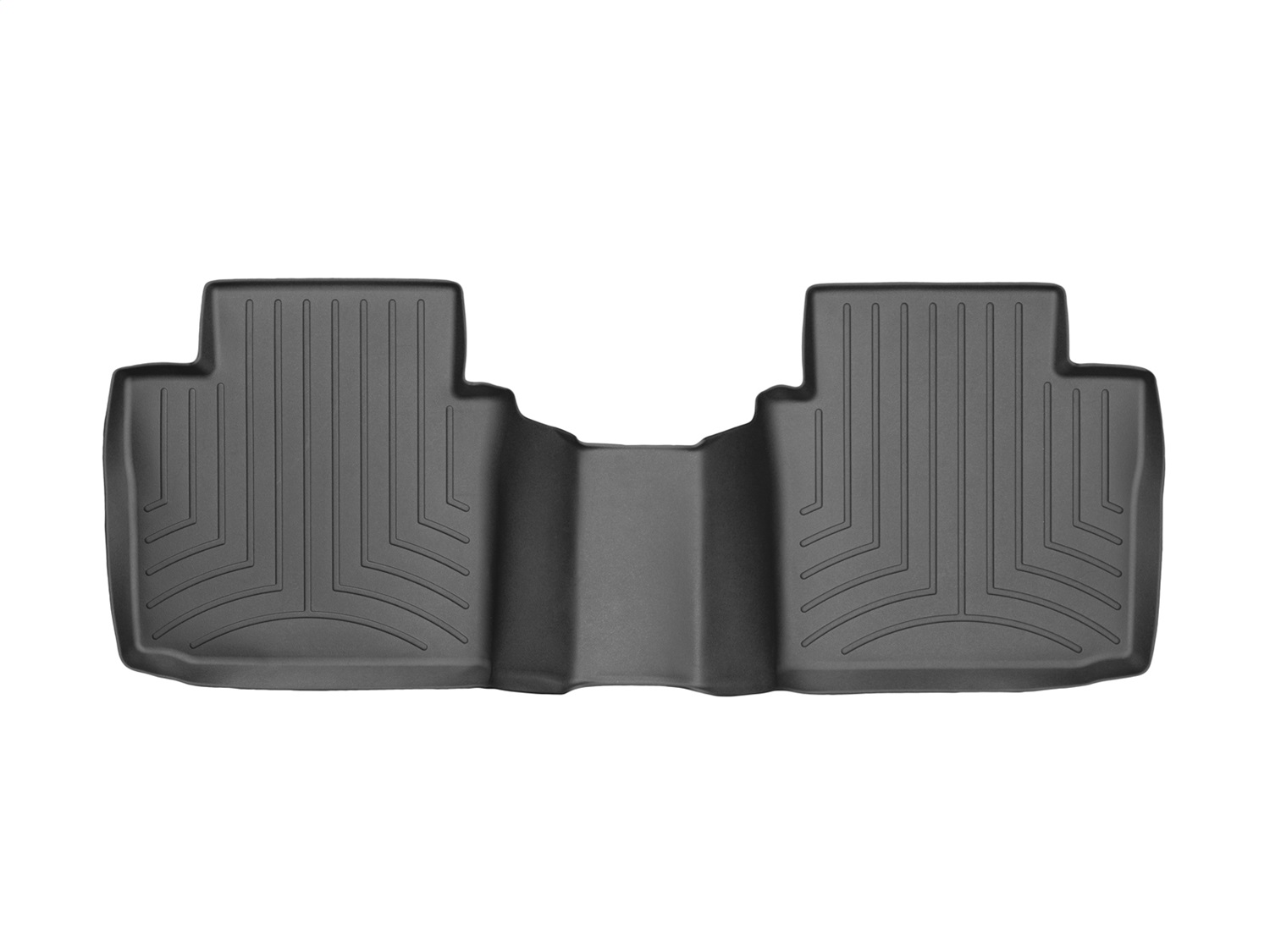 WeatherTech FloorLinerTM DigitalFit; Black; Rear 444602 thumbnail 0