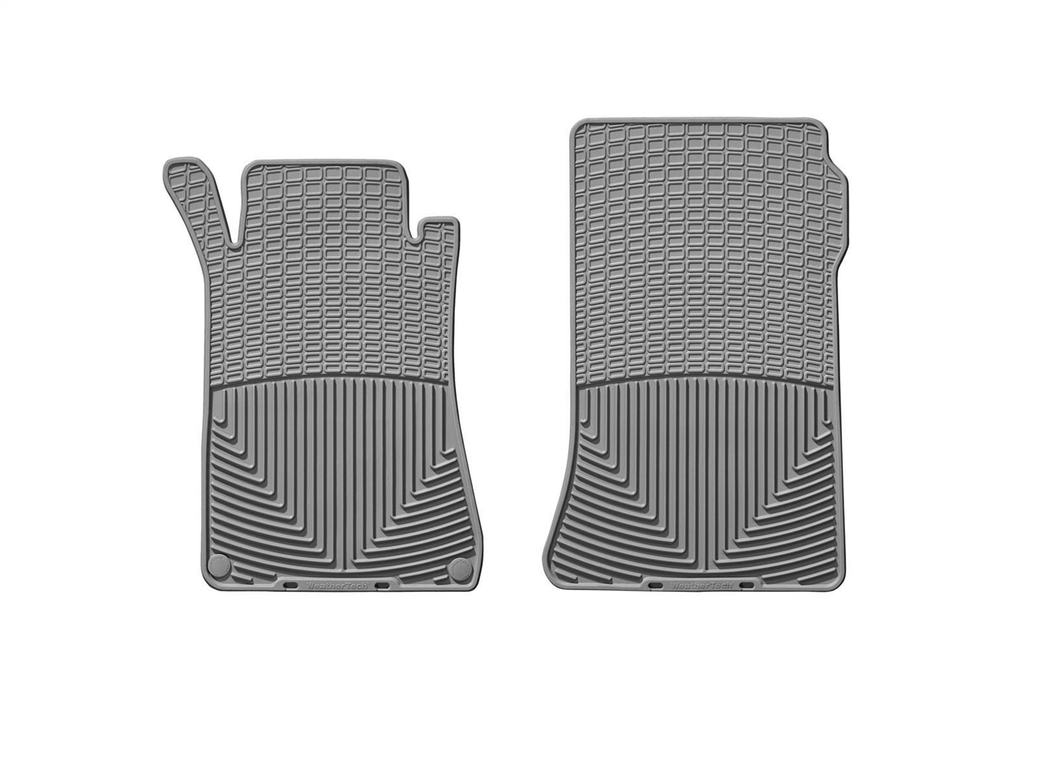 WeatherTech All Weather Floor Mats; Gray; Front W112GR thumbnail 0
