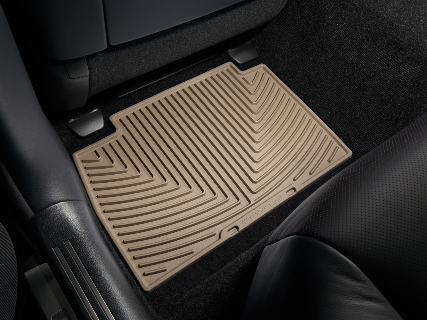 WeatherTech All Weather Floor Mats; Tan; Rear W185TN thumbnail 1