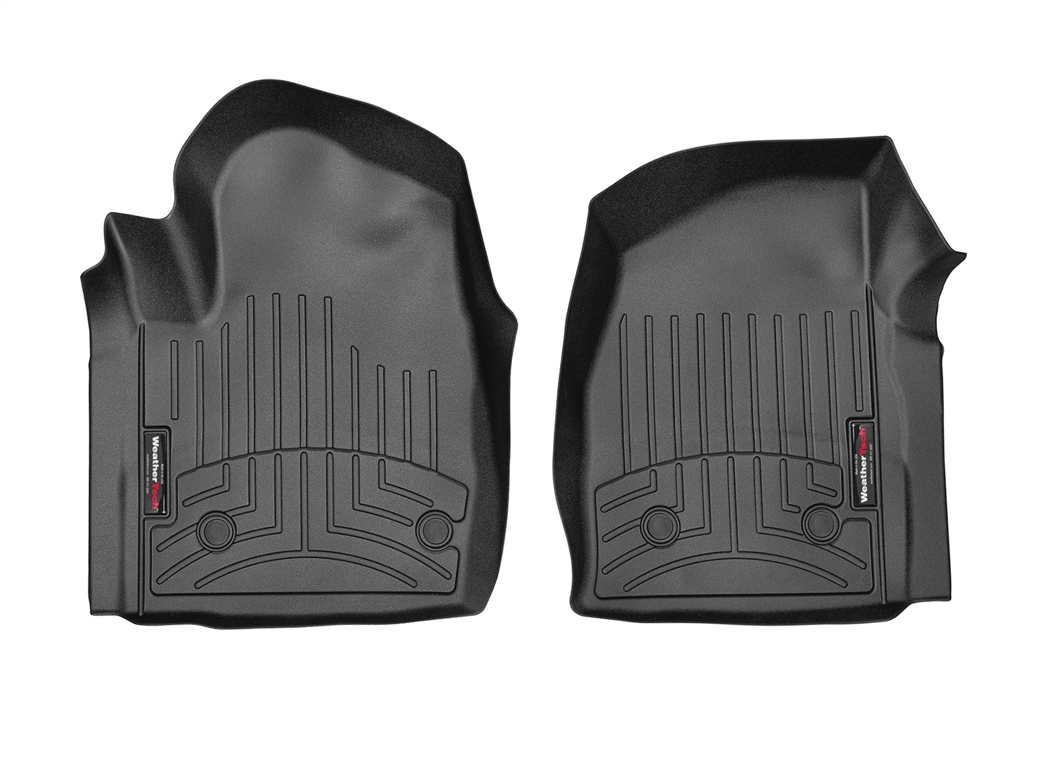 WeatherTech FloorLinerTM DigitalFit; Black; Front 4415701 thumbnail 0
