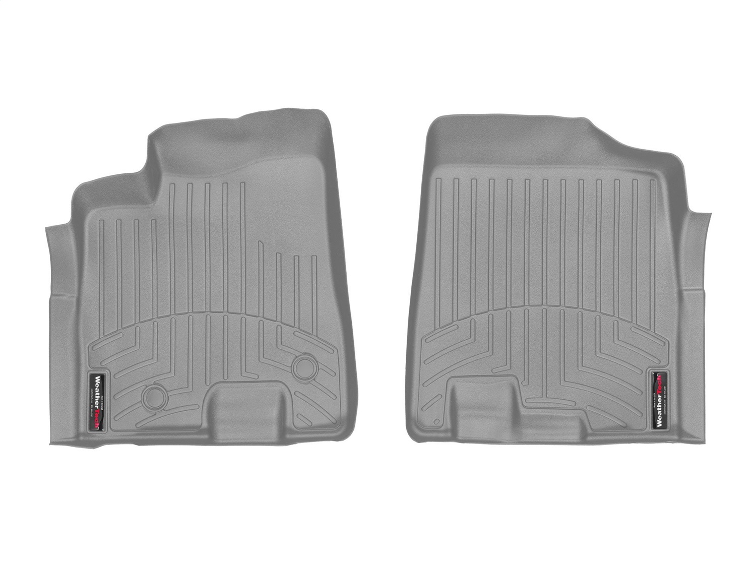WeatherTech FloorLinerTM DigitalFit; Gray; Front 460911 thumbnail 1