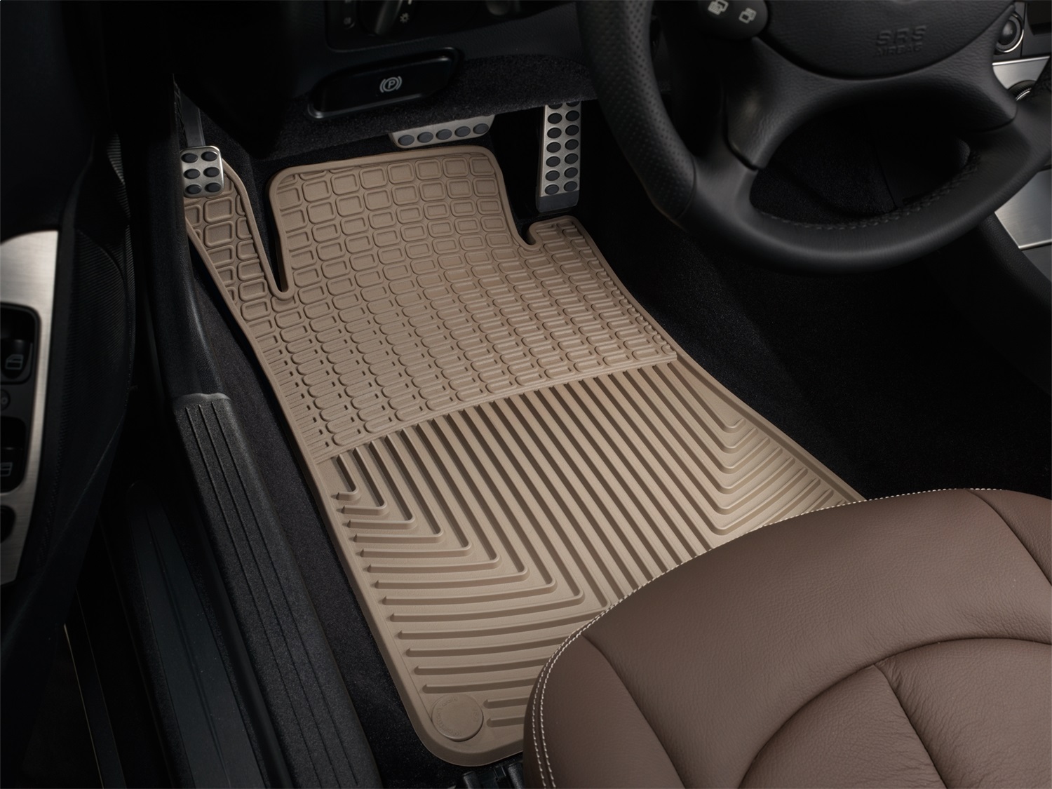 WeatherTech All Weather Floor Mats; Tan; Front W112TN thumbnail 1