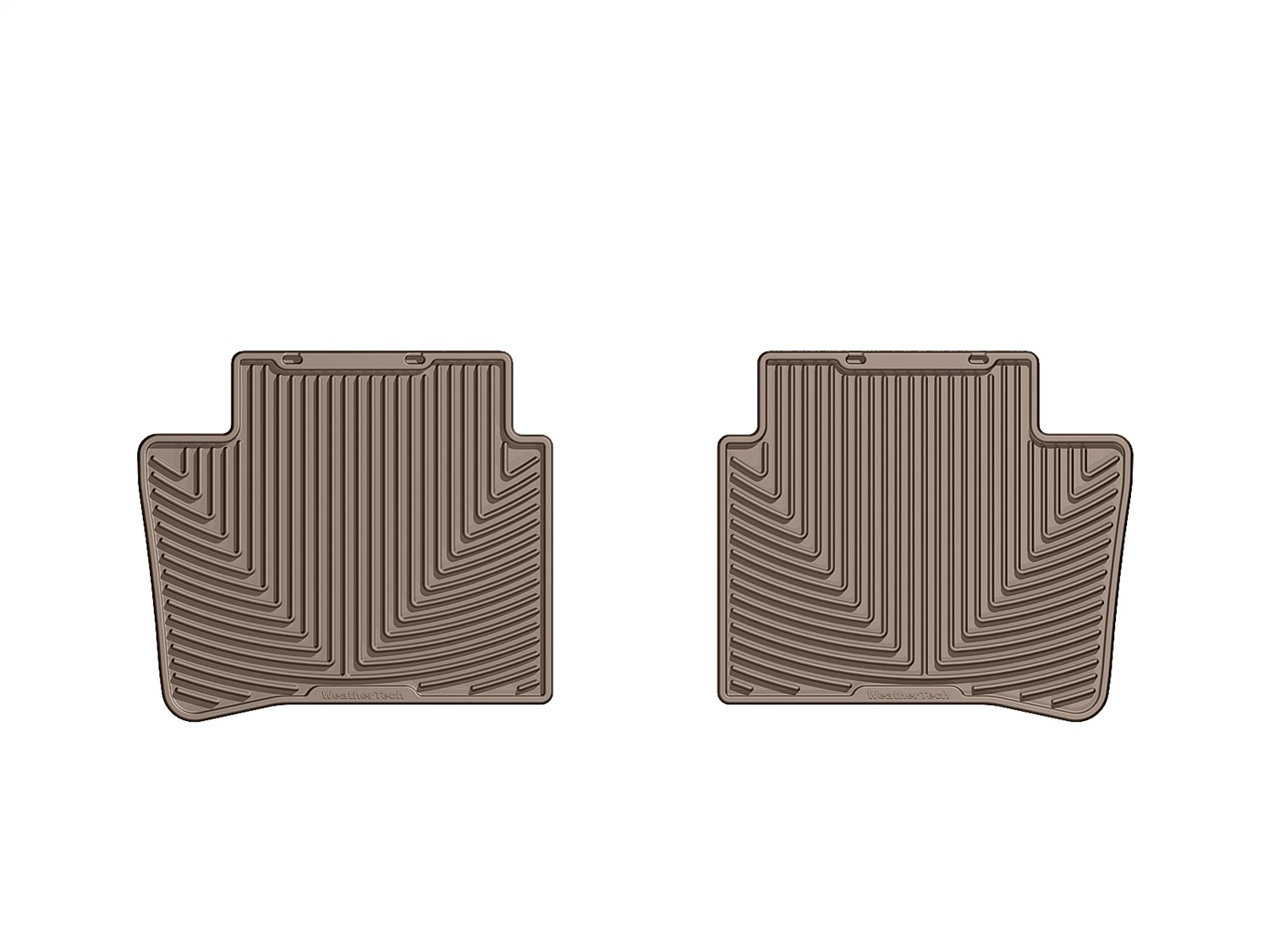 WeatherTech All Weather Floor Mats; Tan; Rear W215TN thumbnail 0