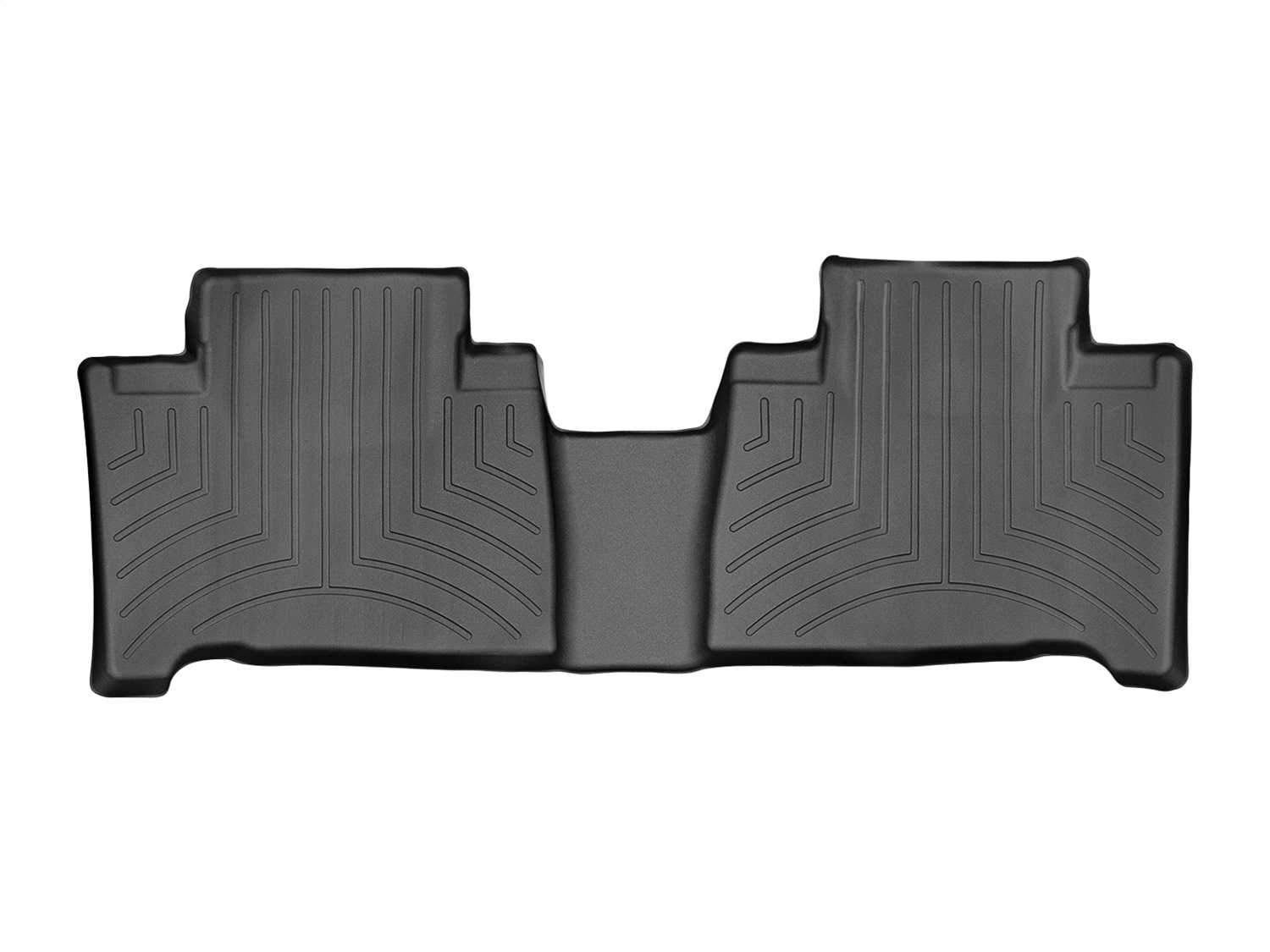 WeatherTech FloorLinerTM DigitalFit; Black; Rear 447492 thumbnail 1