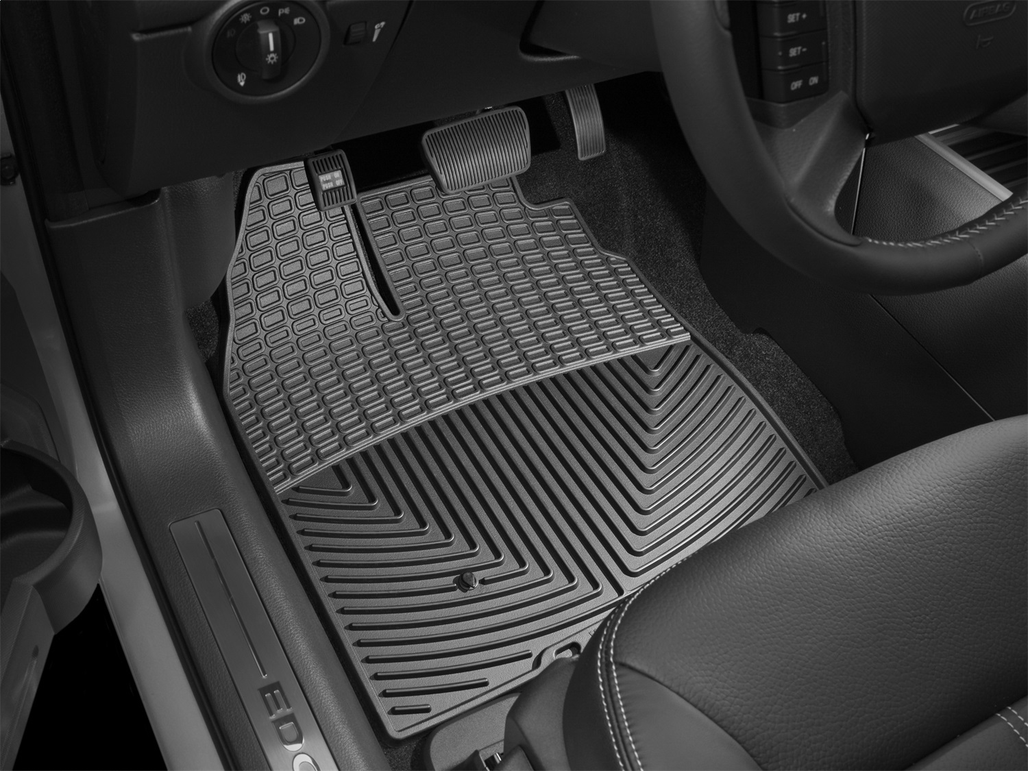 WeatherTech All Weather Floor Mats; Black; Front W186 thumbnail 0