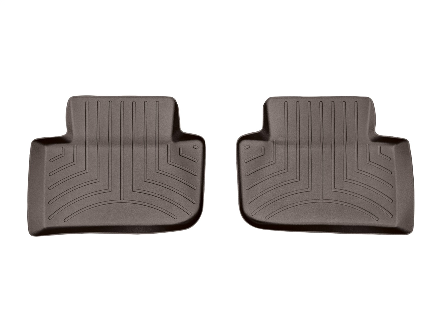 WeatherTech FloorLinerTM DigitalFit; Cocoa; Rear; 2 Piece 472303 thumbnail 0