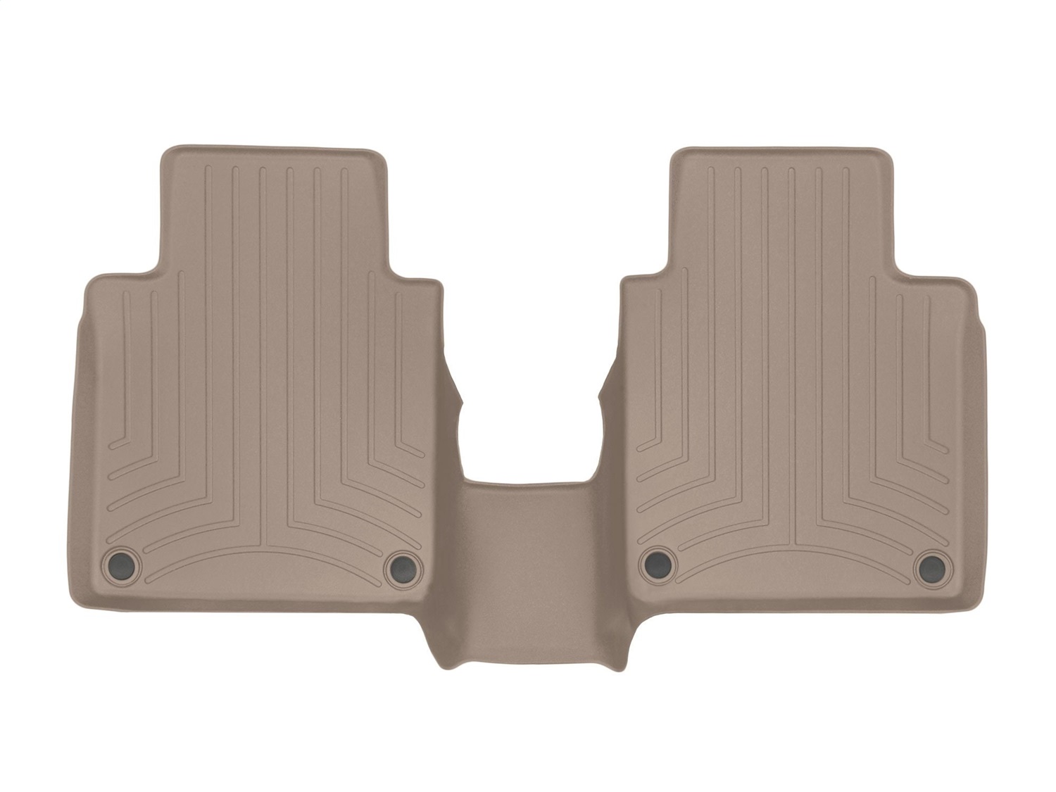 WeatherTech FloorLinerTM DigitalFit; Tan; Rear 4510183 thumbnail 0