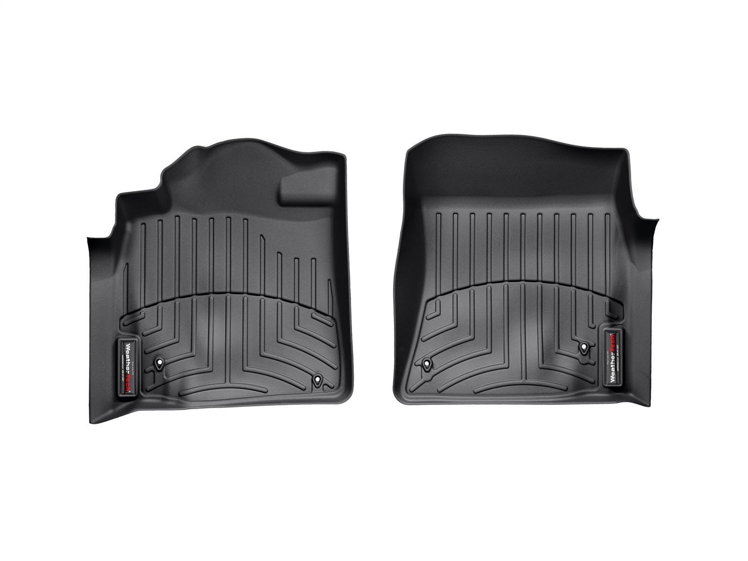 WeatherTech FloorLinerTM DigitalFit; Black; Front 441571 thumbnail 1