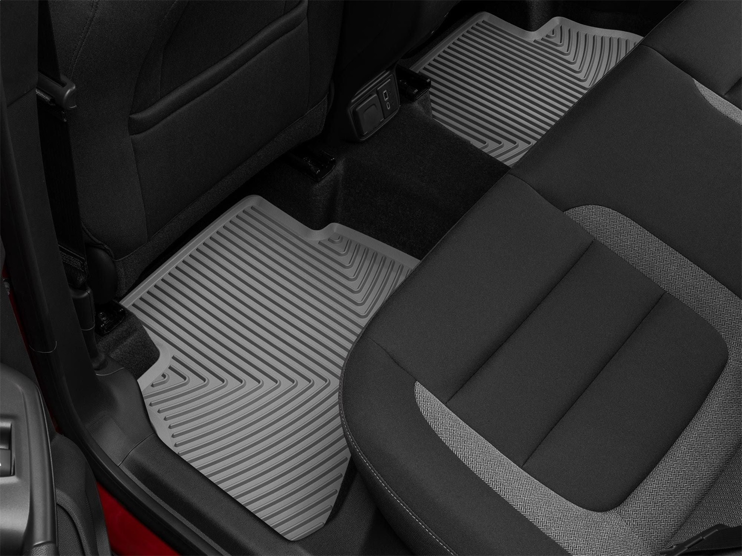 WeatherTech All Weather Floor Mats; Gray; Rear W558GR thumbnail 1