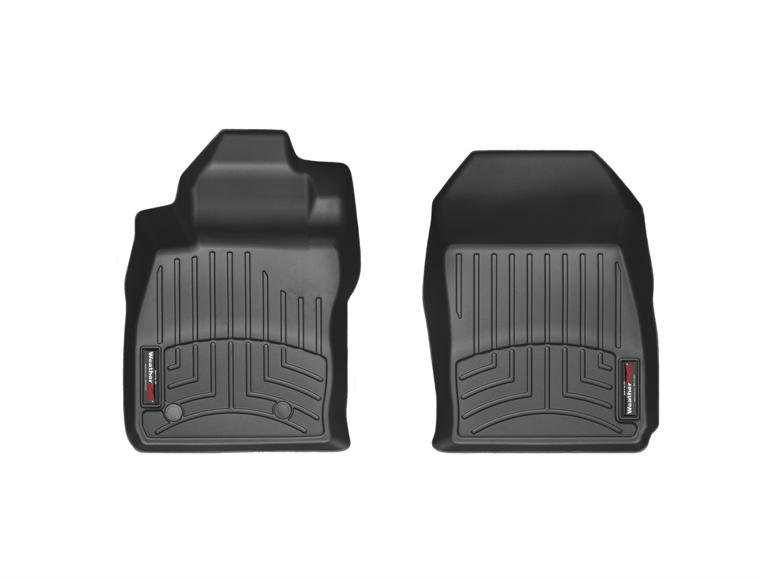 WeatherTech FloorLinerTM DigitalFit; Black; Front 443231 thumbnail 1