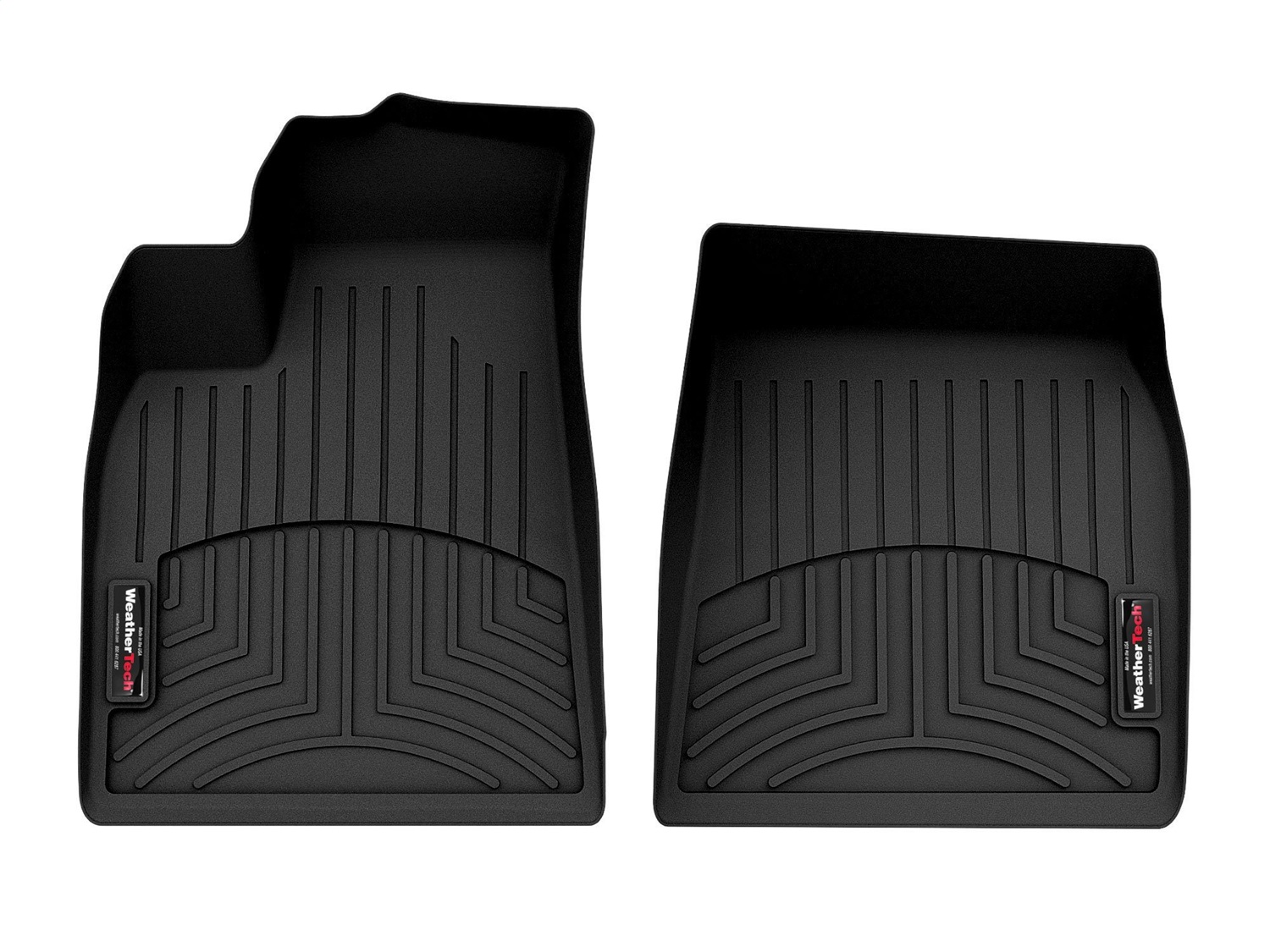 WeatherTech FloorLinerTM DigitalFit; Black; Front 4416821 thumbnail 0