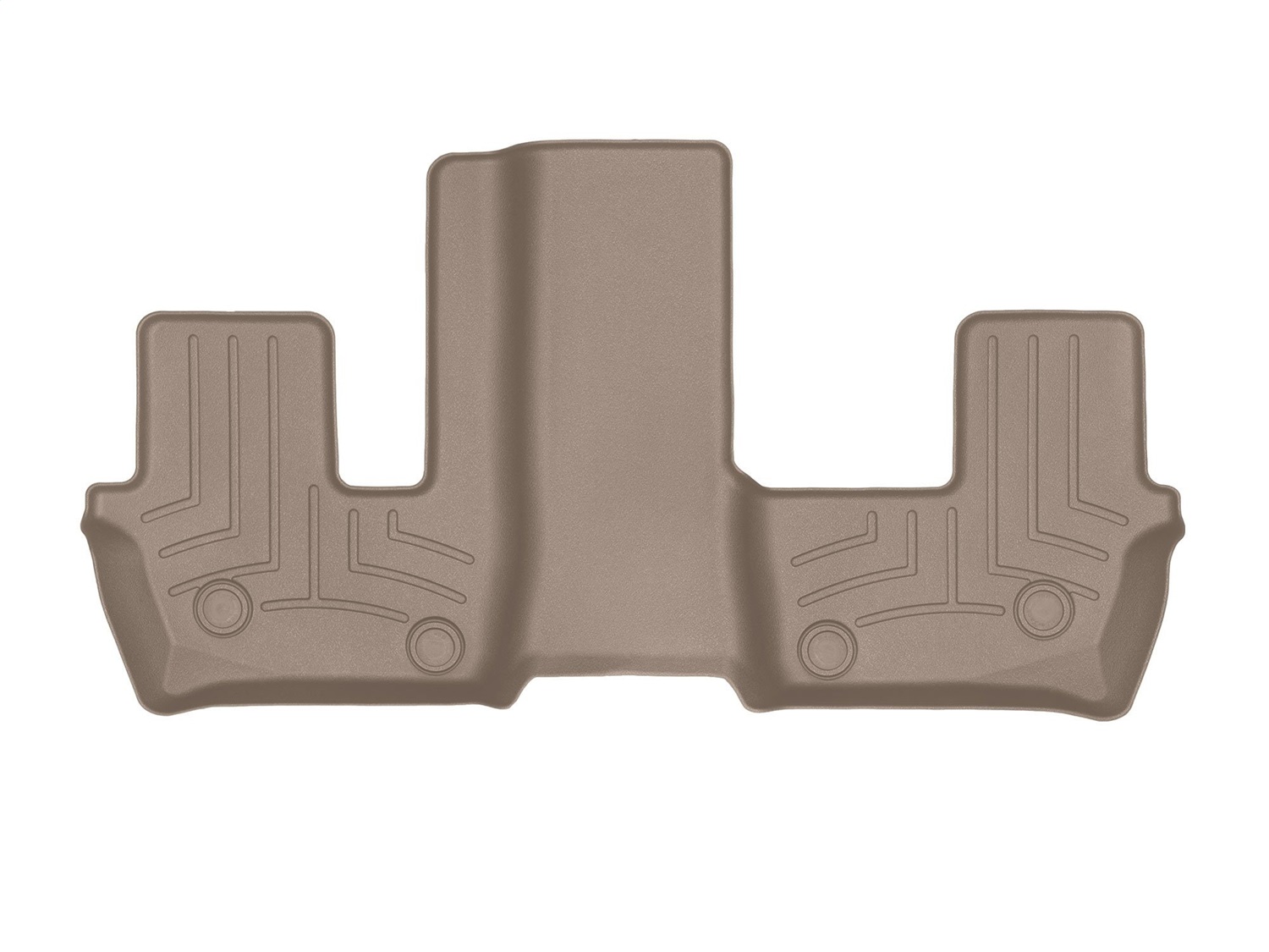 WeatherTech FloorLinerTM DigitalFit; Tan; Third Row 4515954 thumbnail 0