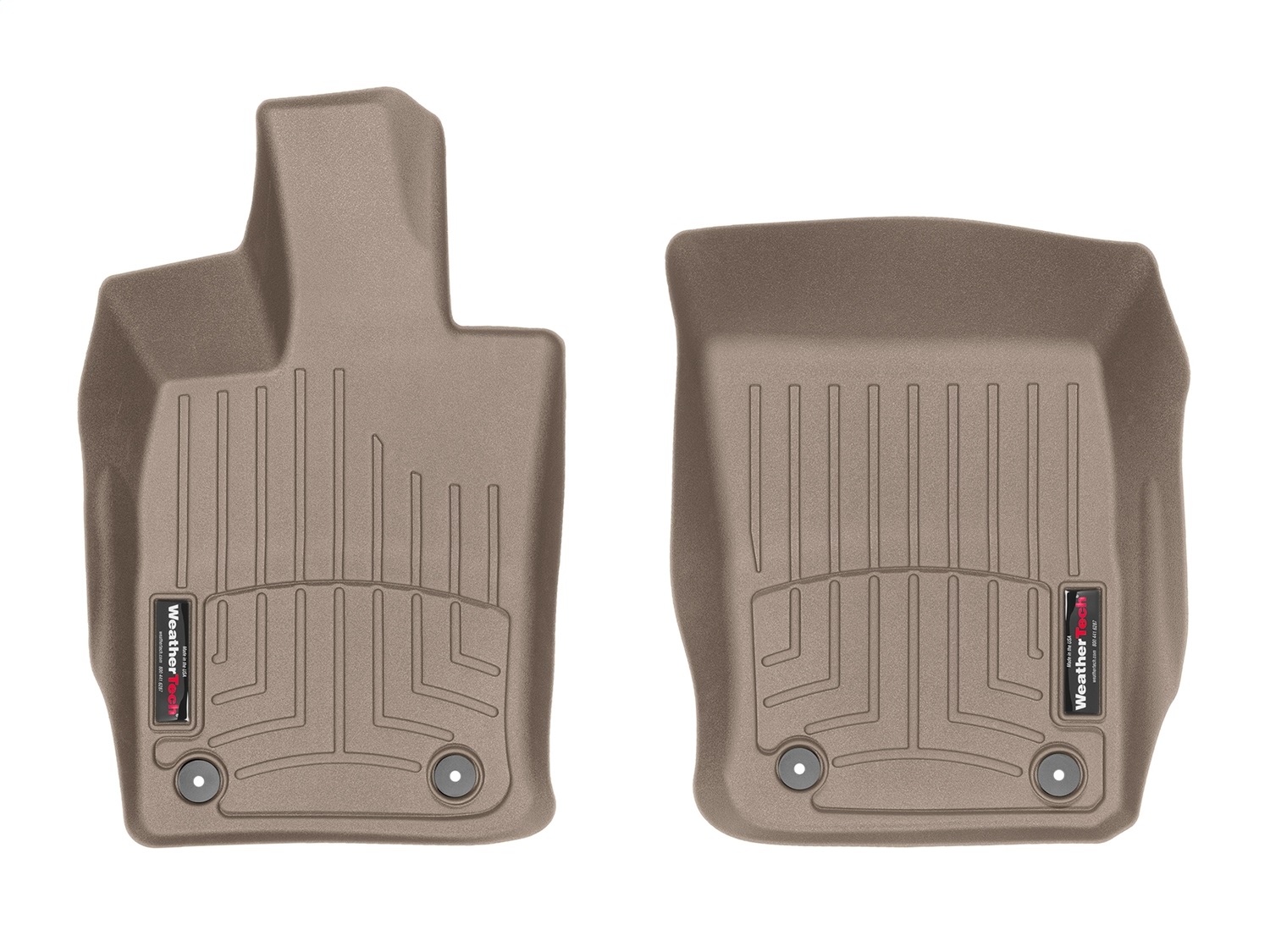 WeatherTech FloorLinerTM DigitalFit; Tan; Front 4511801 thumbnail 0