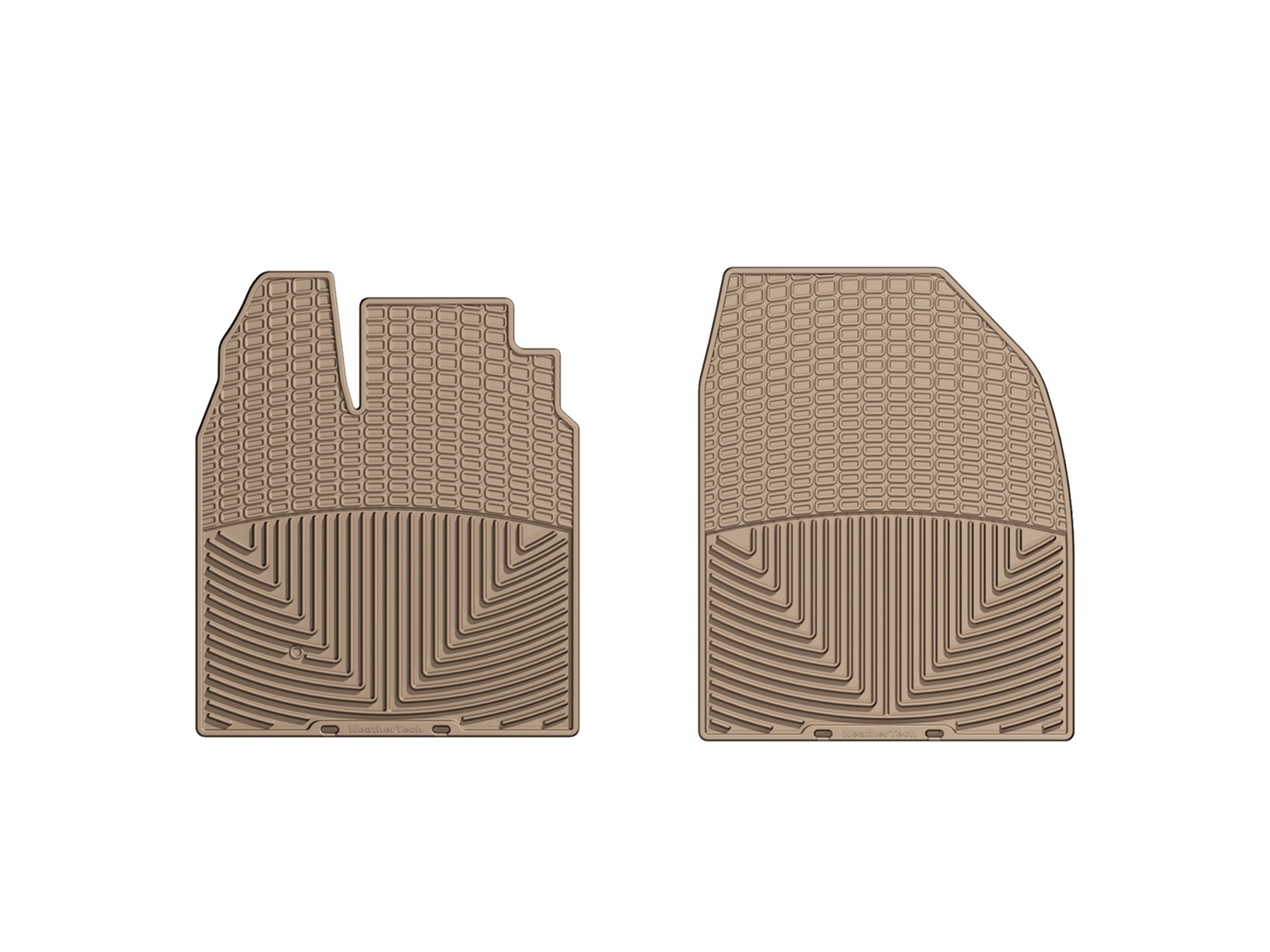 WeatherTech All Weather Floor Mats; Tan; Front W186TN thumbnail 0