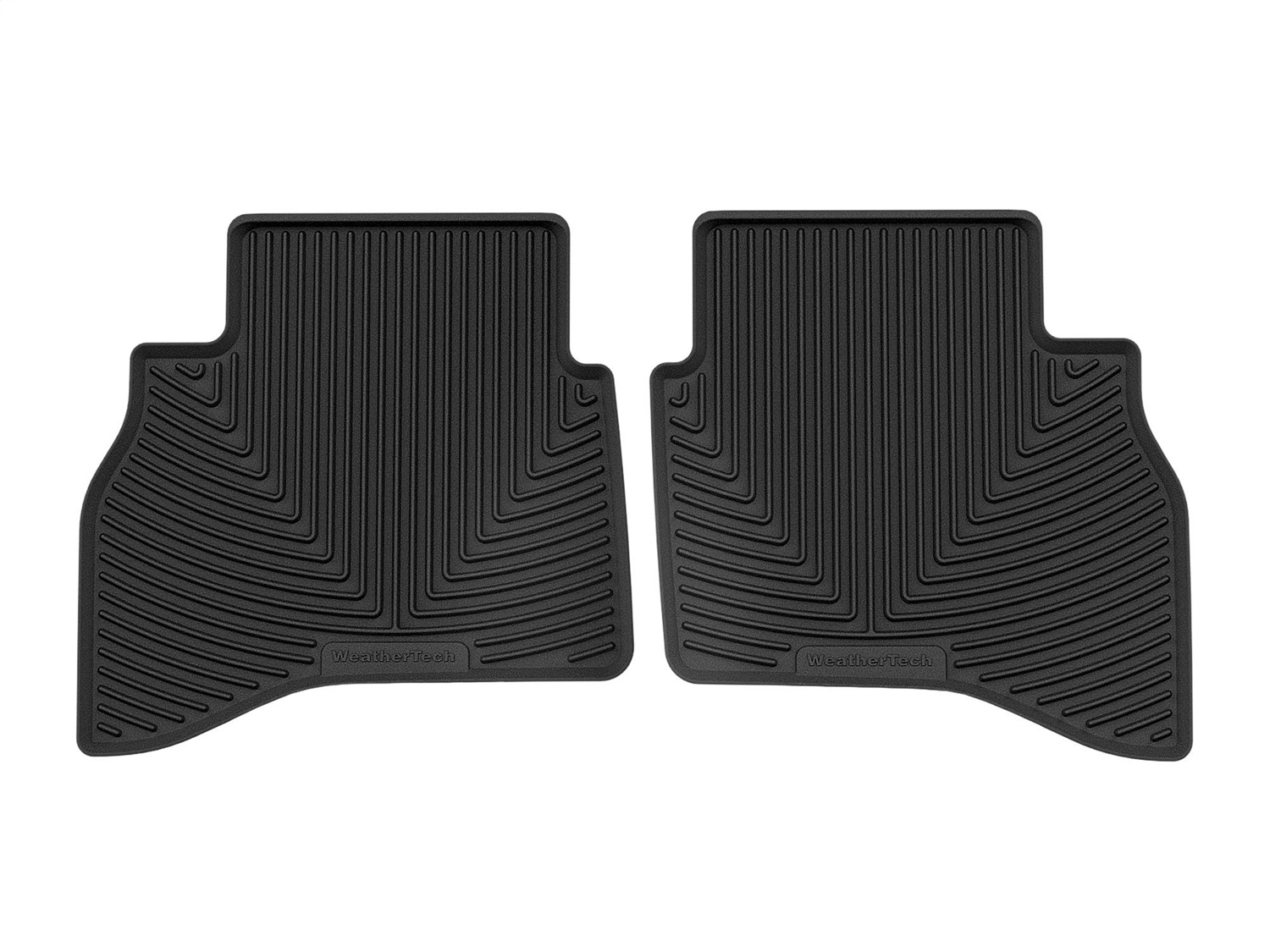 WeatherTech All Weather Floor Mats; Black; Rear W558 thumbnail 1