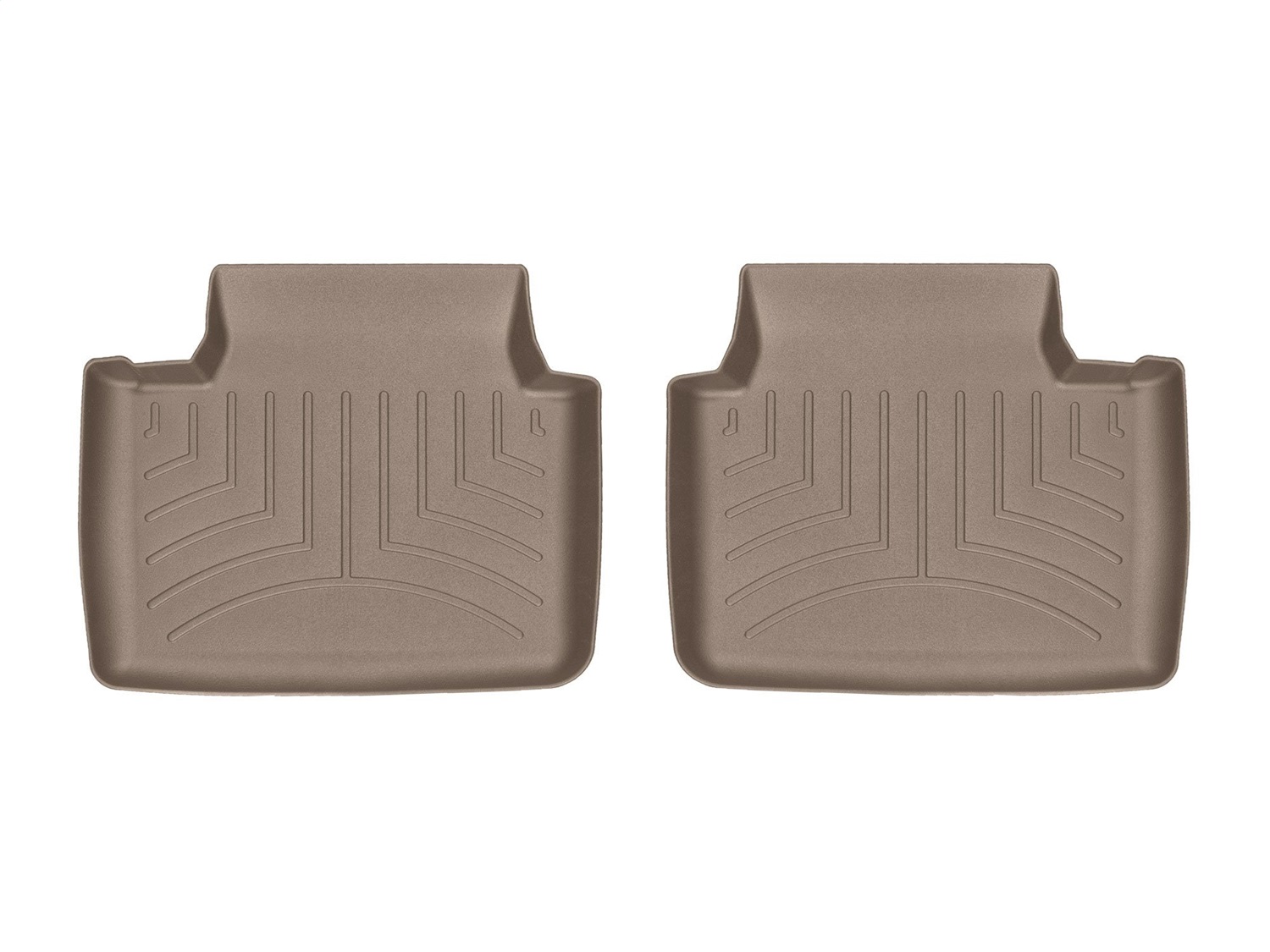 WeatherTech FloorLinerTM DigitalFit; Tan; Rear 4511802 thumbnail 0