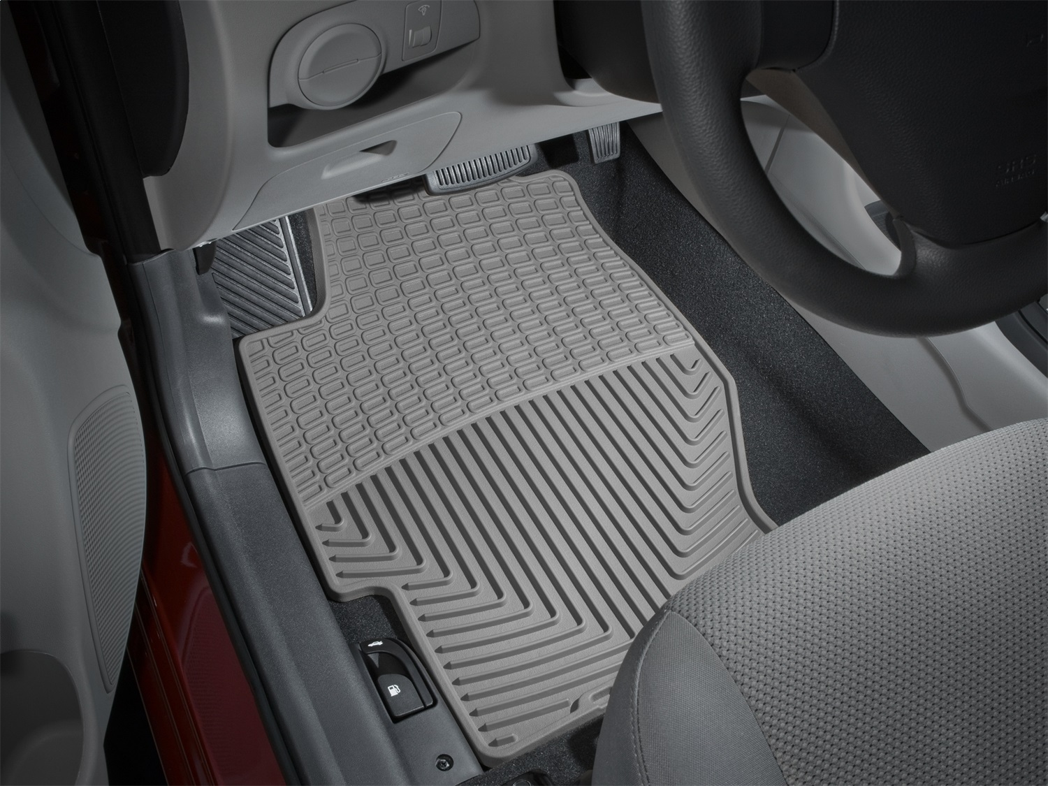 WeatherTech All Weather Floor Mats; Gray; Front W34GR thumbnail 0
