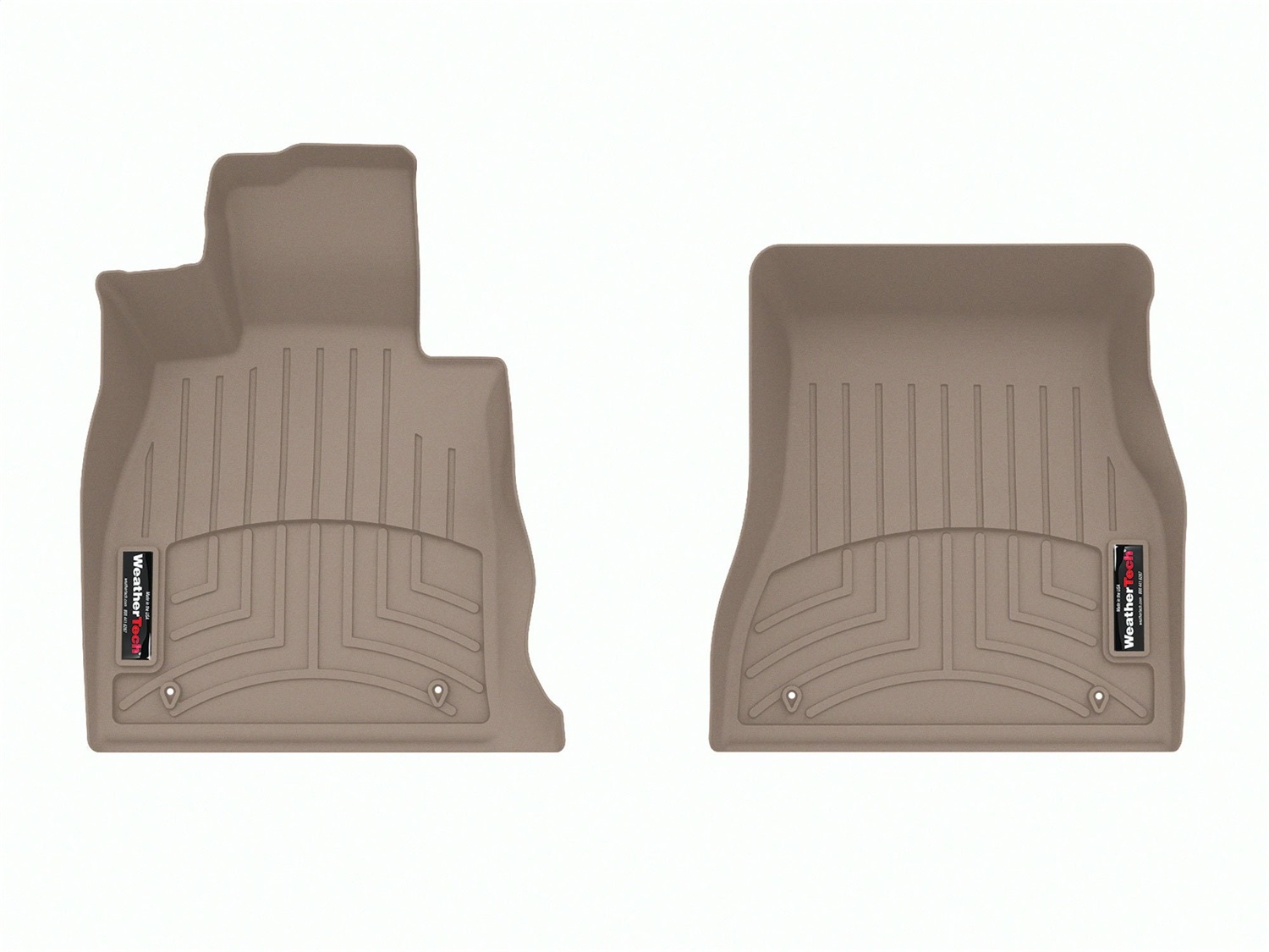 WeatherTech FloorLinerTM DigitalFit; Tan; Front 4517901 thumbnail 0